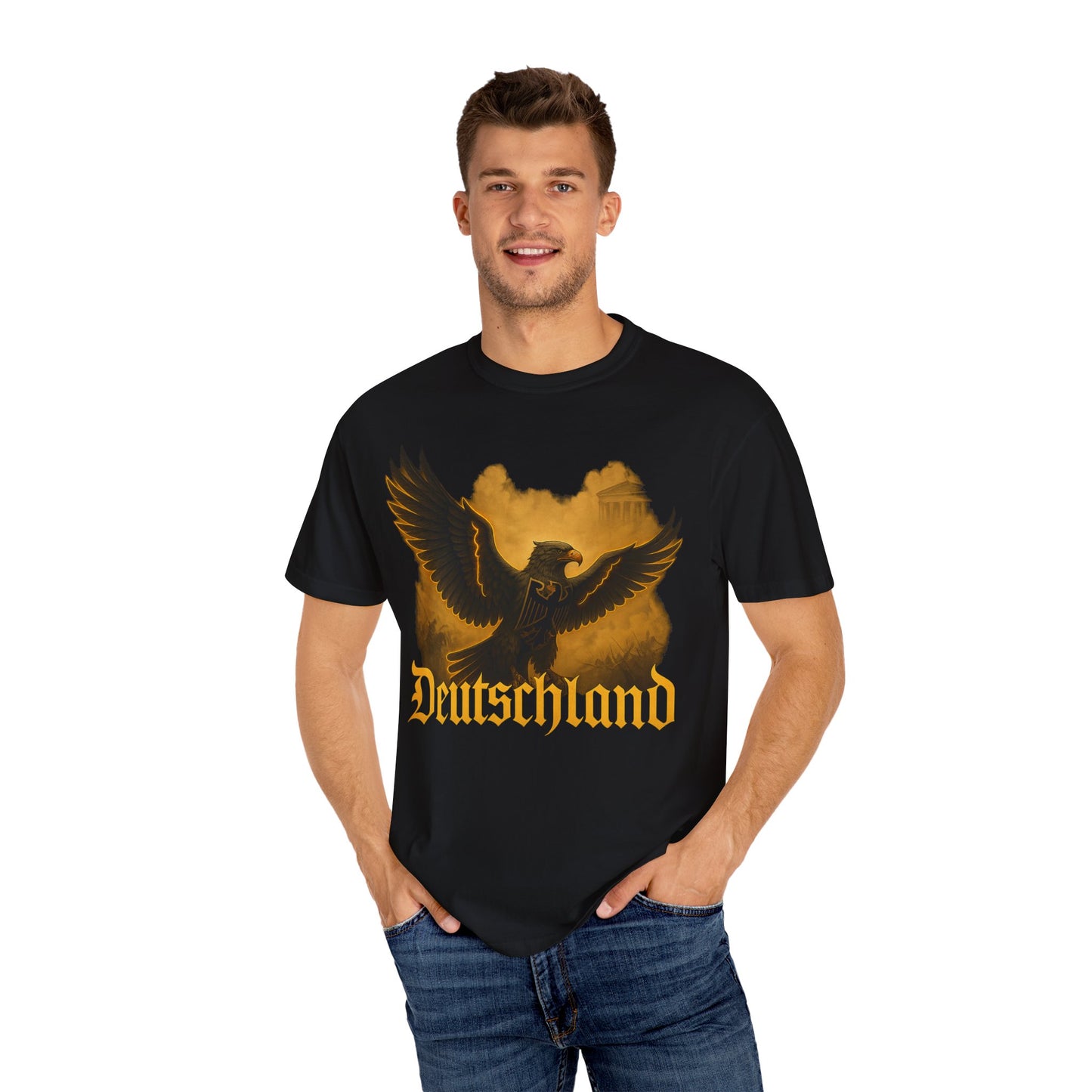 Deutschland Adler T-Shirt | Symbol für Stärke & Herkunft | Vintage Look | Unisex
