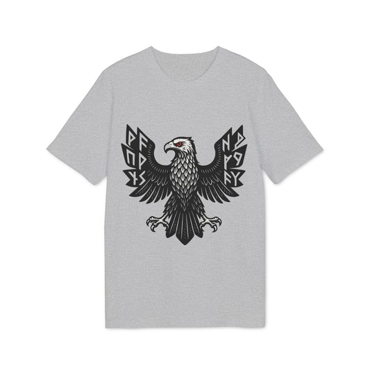 Edgy Graphic T-Shirt | Unisex Casual Wear mit schwarzem Adler – Modernes Streetwear-Design
