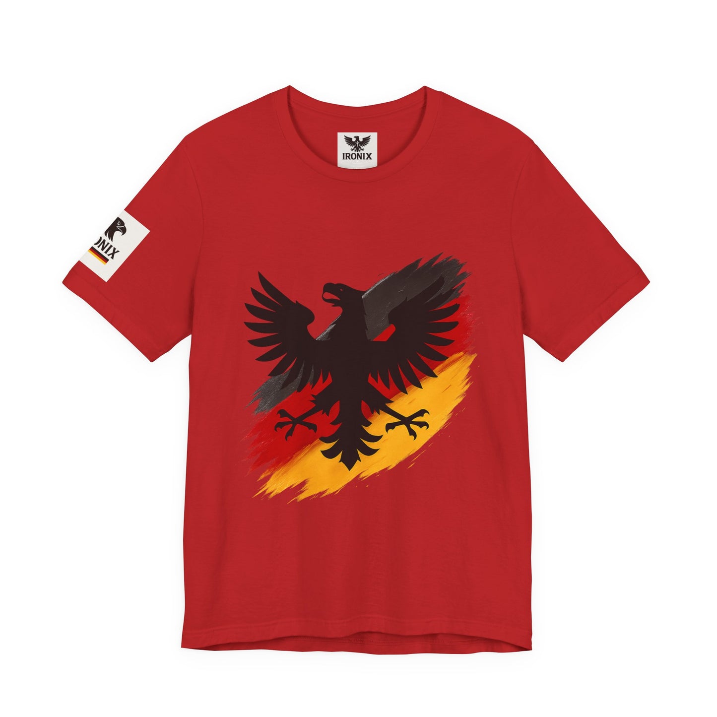 Adler Deutschland T-Shirt | Classic Tee Schwarz-Rot-Gold