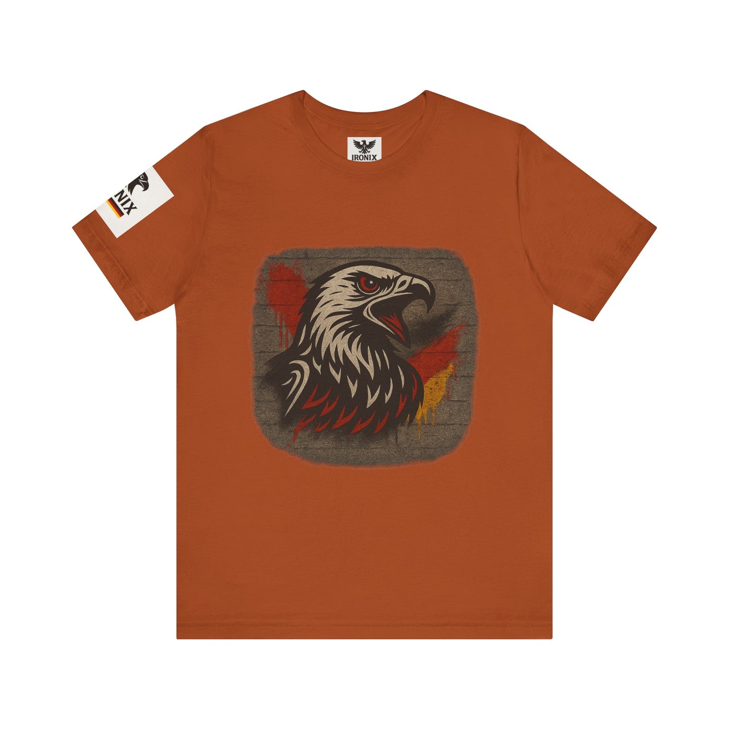 Eagle Graphic Tee | Unisex Jersey Short Sleeve T-Shirt mit Adlerkopf – Animal & Adventure Design