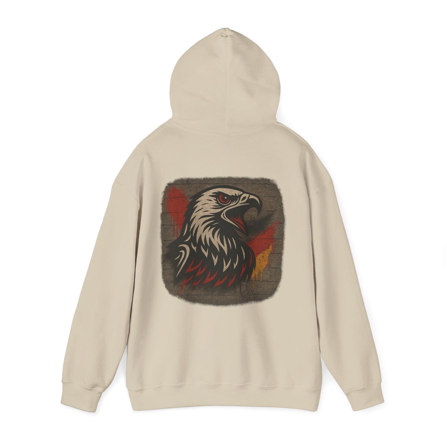 Eagle Graphic Hoodie | Unisex Heavy Blend™ Hoodie mit Adlerkopf – Nature & Adventure Design