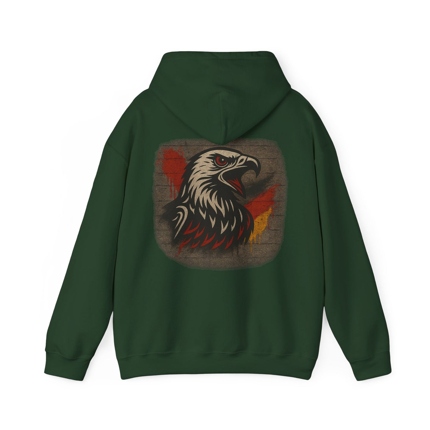 Eagle Graphic Hoodie | Unisex Heavy Blend™ Hoodie mit Adlerkopf – Nature & Adventure Design