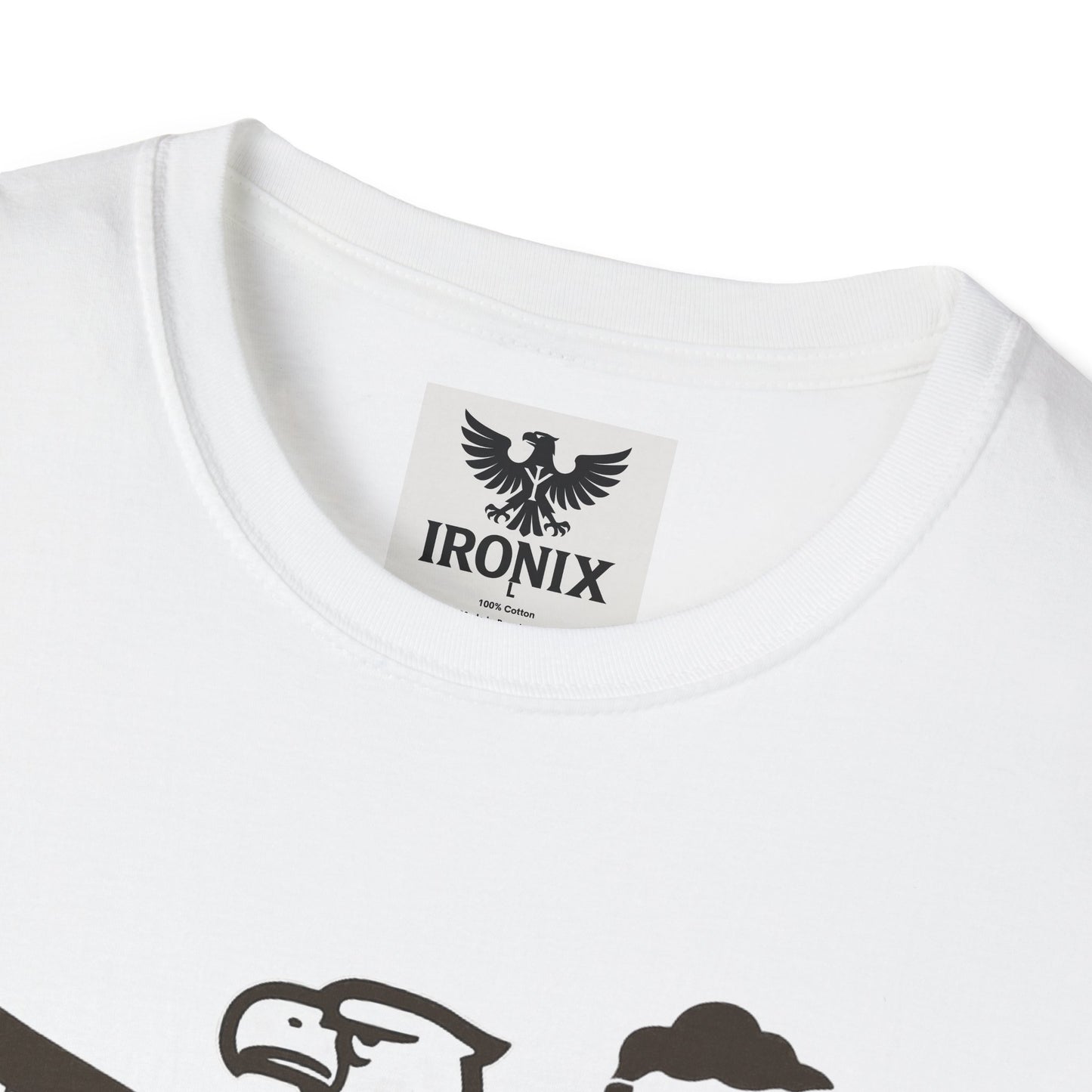Eagle Graphic T-Shirt – Made in Germany Adler | Unisex Softstyle T-Shirt im Industrial-Vintage-Stil