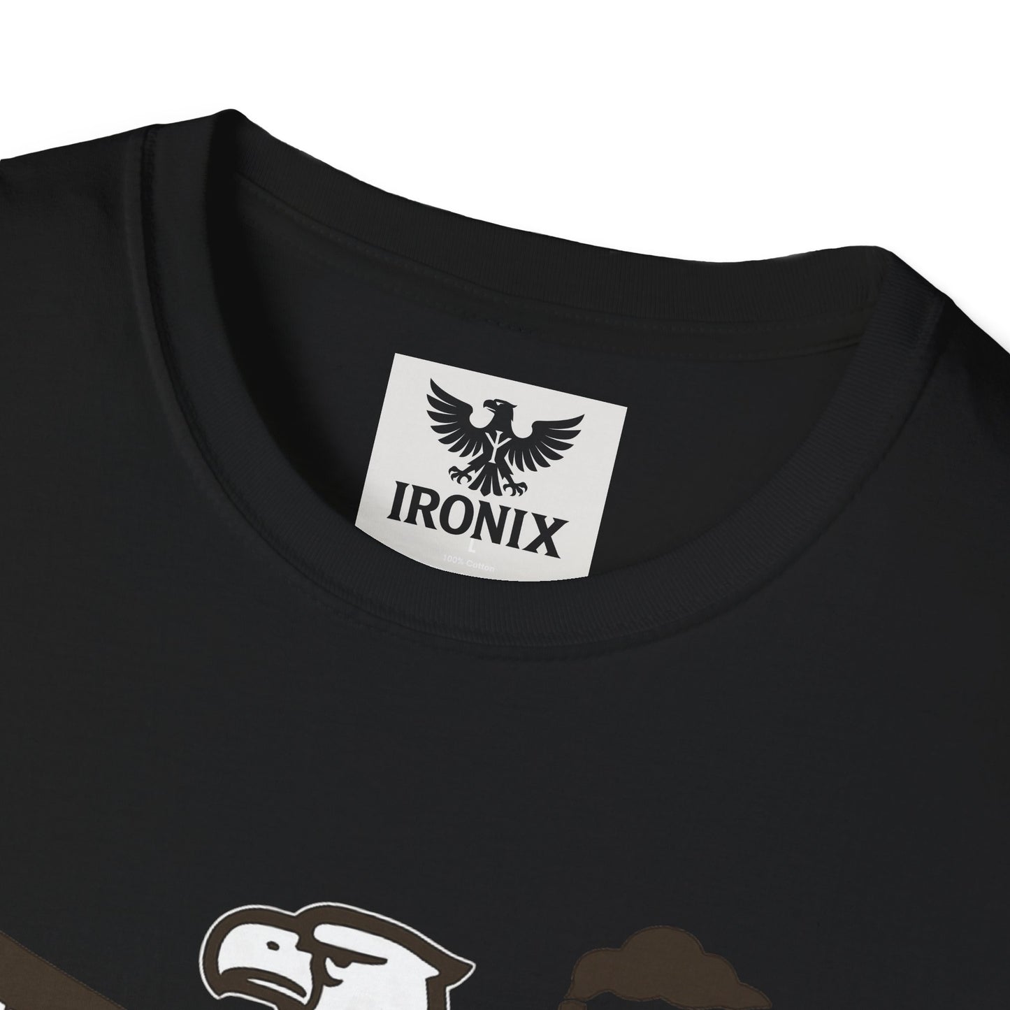Eagle Graphic T-Shirt – Made in Germany Adler | Unisex Softstyle T-Shirt im Industrial-Vintage-Stil