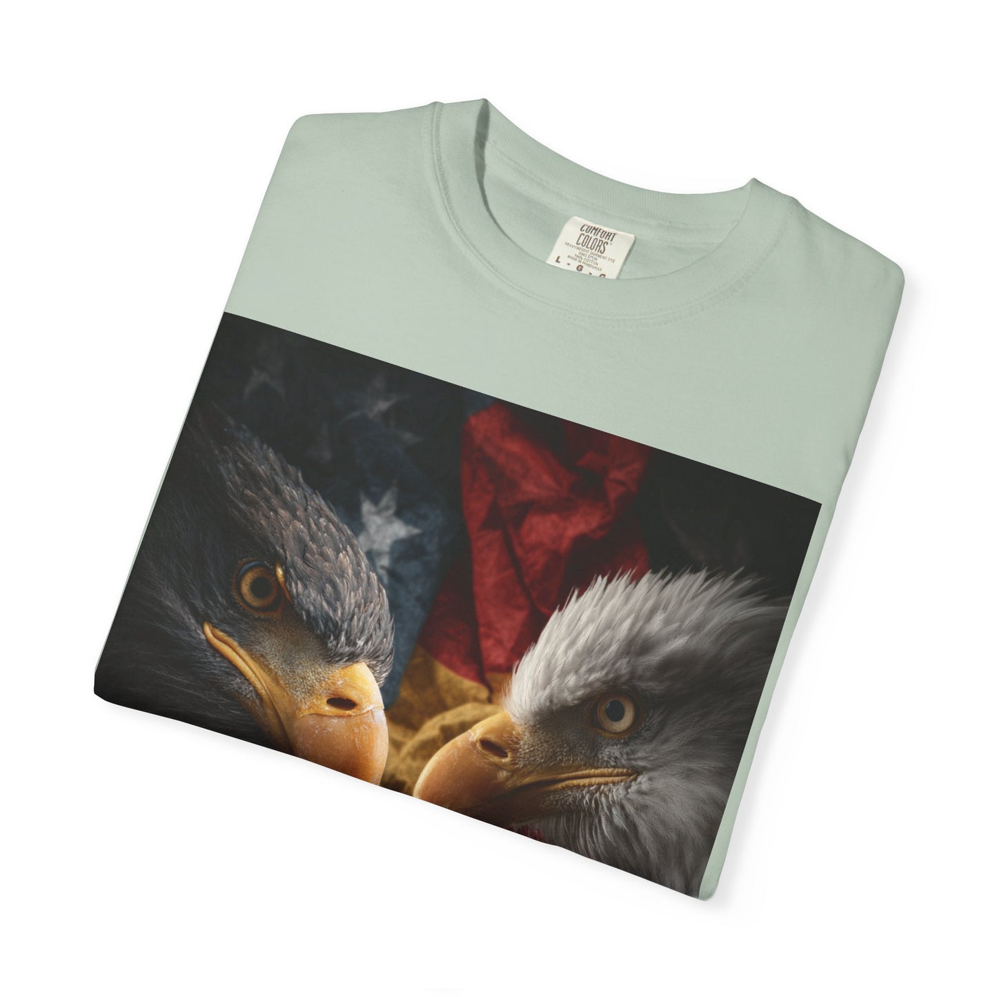Deutsch-Amerikanische Freundschaft T-Shirt | Adler-Motiv in alter deutscher Schrift | Unisex Graphic Tee, Geschenk für Patrioten, 4th of July & Tag der Deutschen Einheit