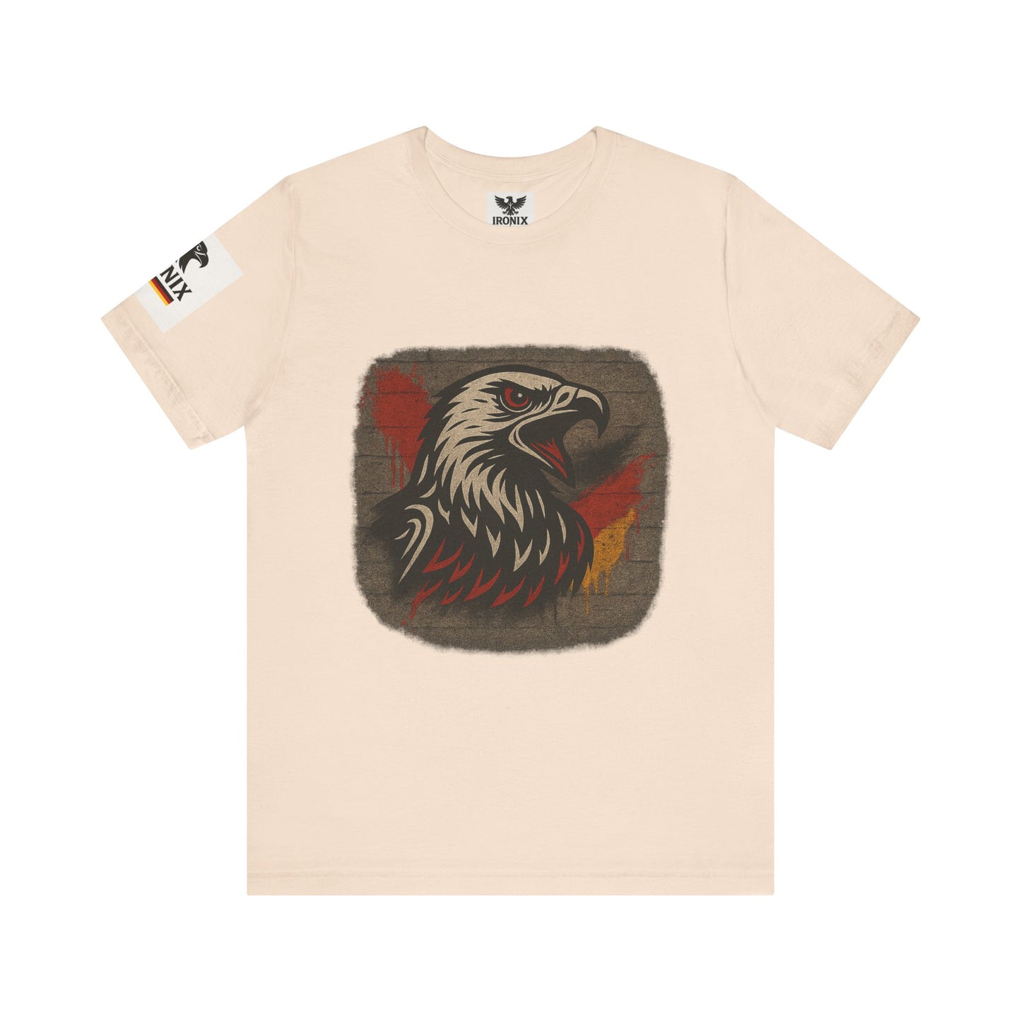 Eagle Graphic Tee | Unisex Jersey Short Sleeve T-Shirt mit Adlerkopf – Animal & Adventure Design
