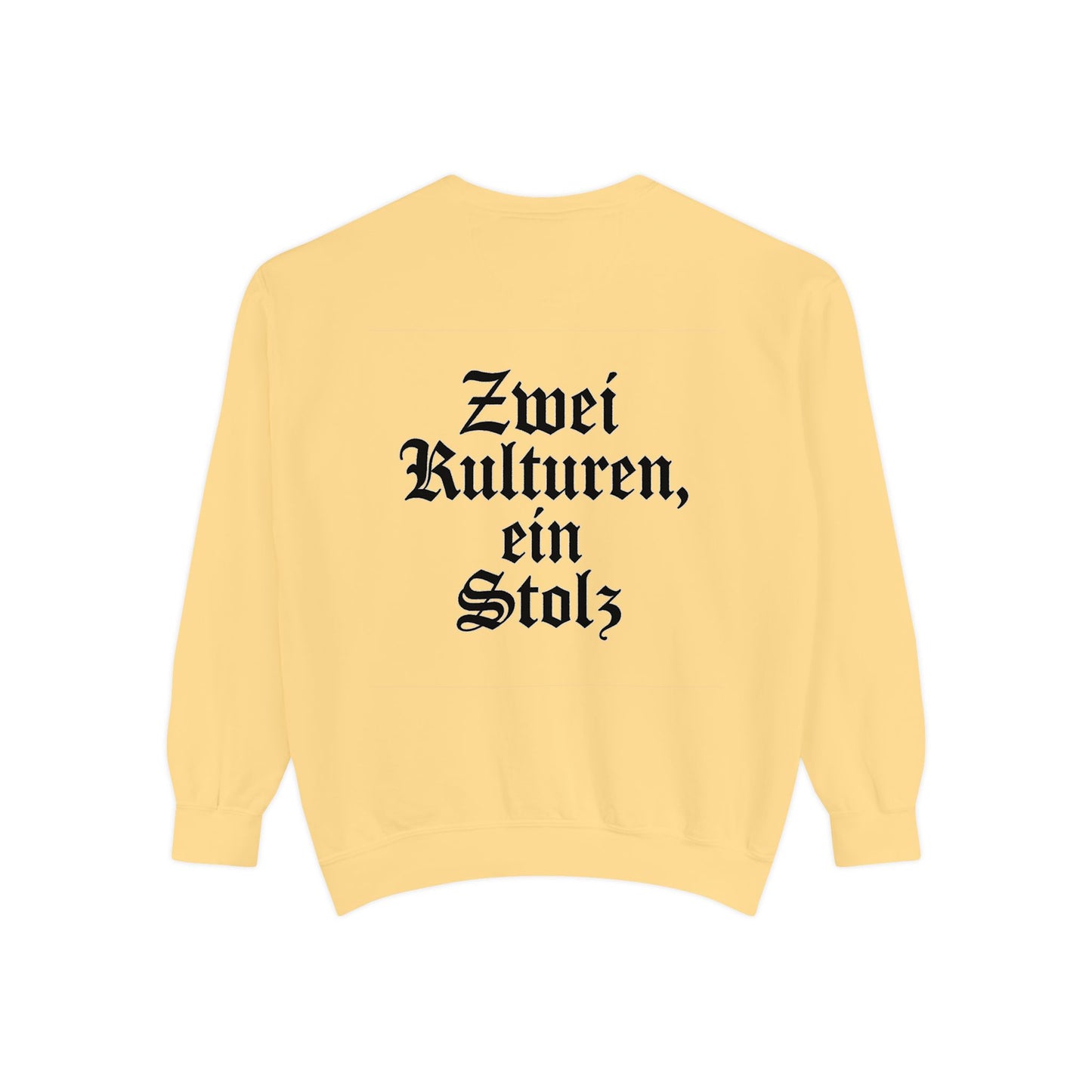 Deutsch-Türkische Freundschaft Sweatshirt – Zwei Kulturen, ein Stolz | Unisex Pullover mit Adler & Halbmond | Statement Sweater, Geschenkidee