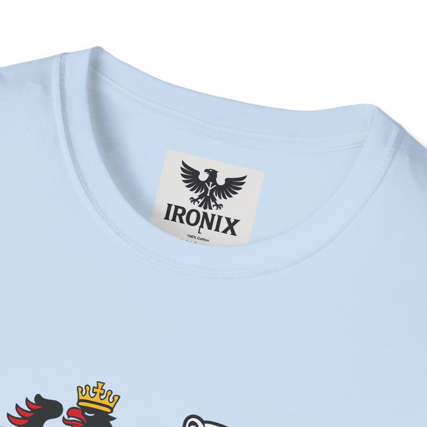 Adler Deutschland T-Shirt | Classic Tee mit Motiv Schwarz-Rot-Gold