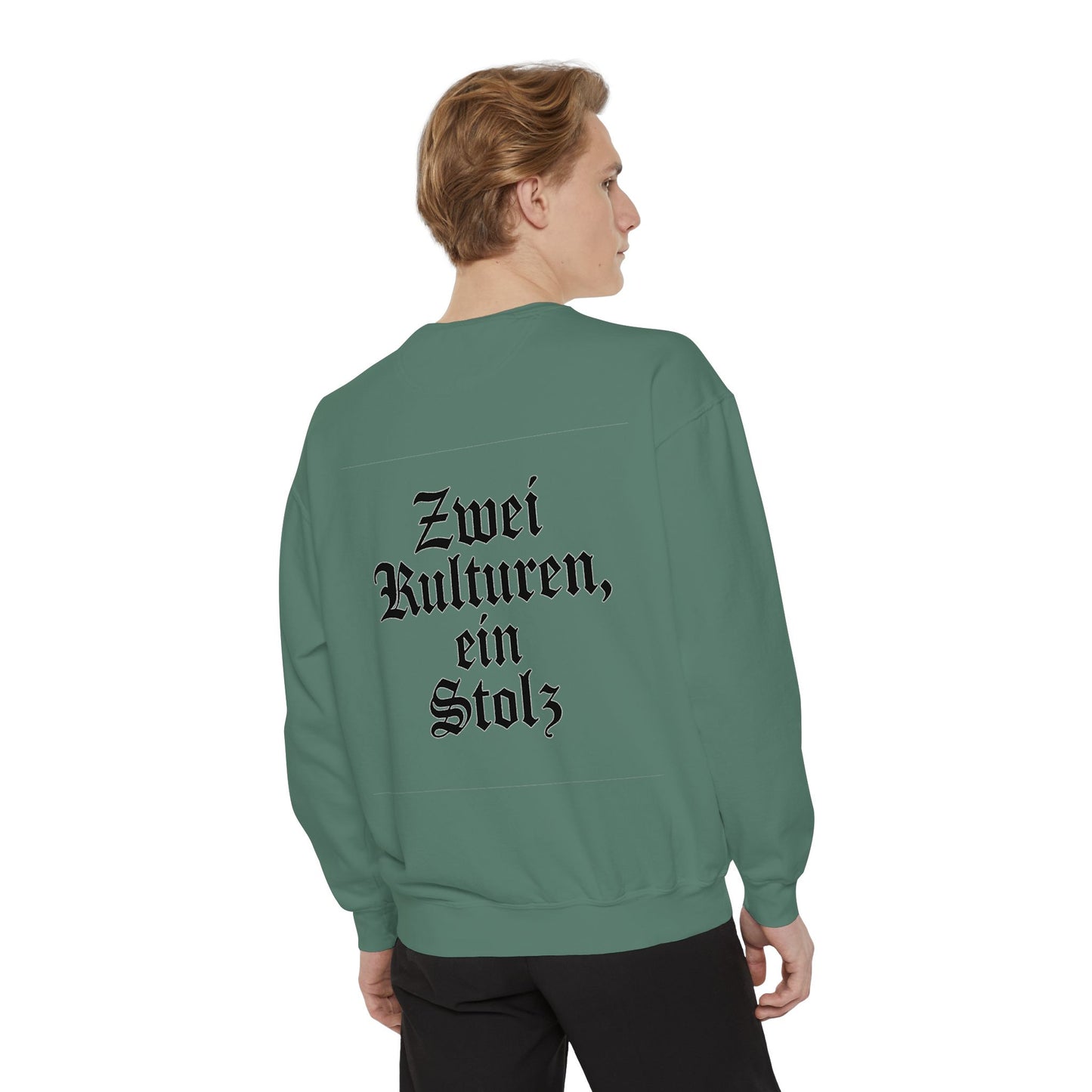 Deutsch-Türkische Freundschaft Sweatshirt – Zwei Kulturen, ein Stolz | Unisex Pullover mit Adler & Halbmond | Statement Sweater, Geschenkidee