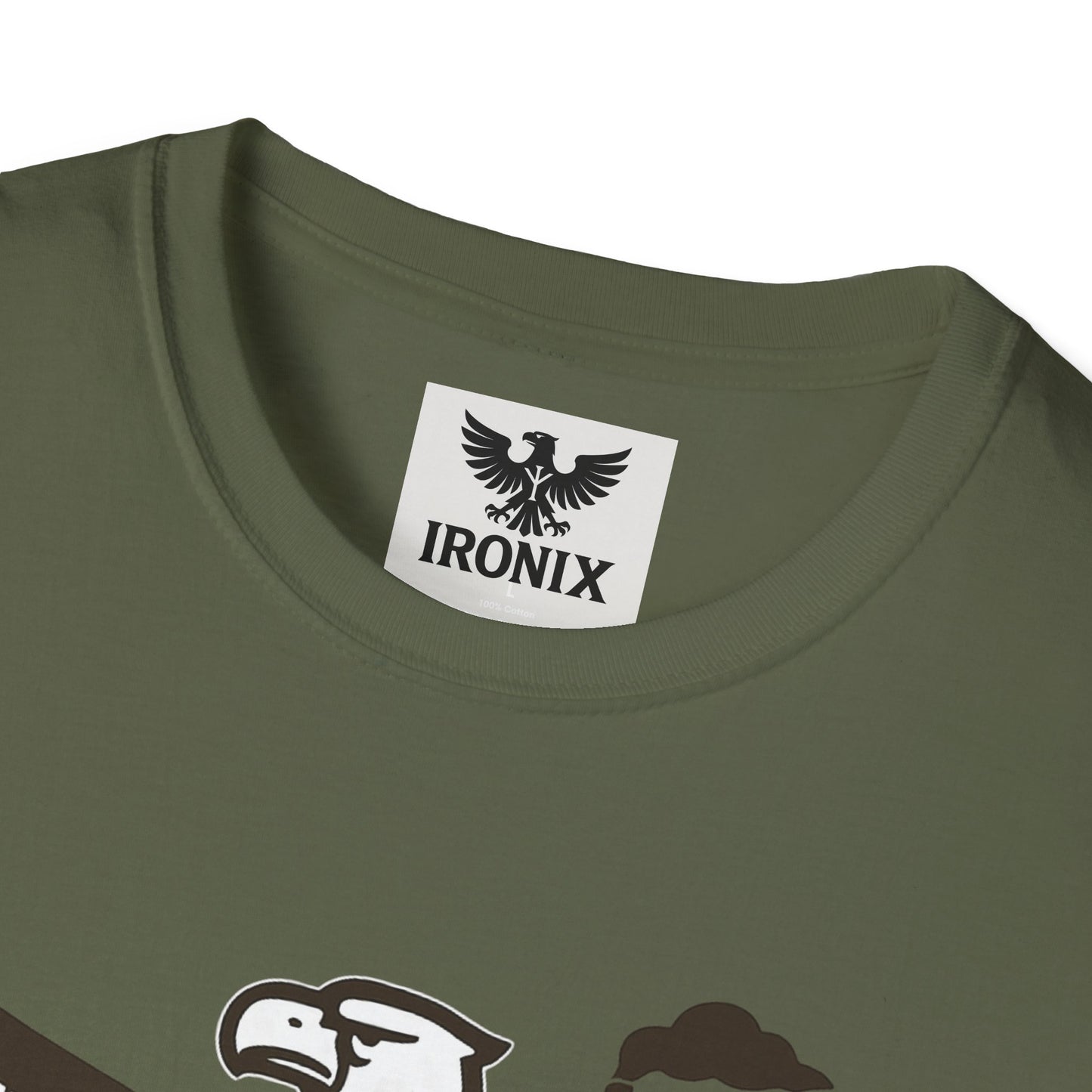 Eagle Graphic T-Shirt – Made in Germany Adler | Unisex Softstyle T-Shirt im Industrial-Vintage-Stil