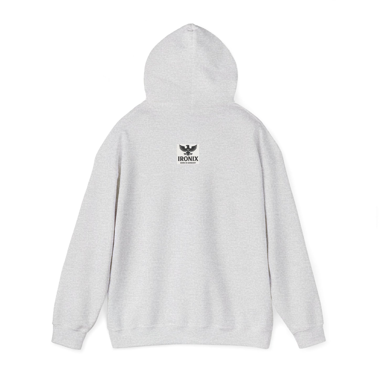 Majestic Black Eagle Hoodie | Unisex Heavy Blend™ Hoodie mit schwarzem Adler – Klassisches Wappen-Design