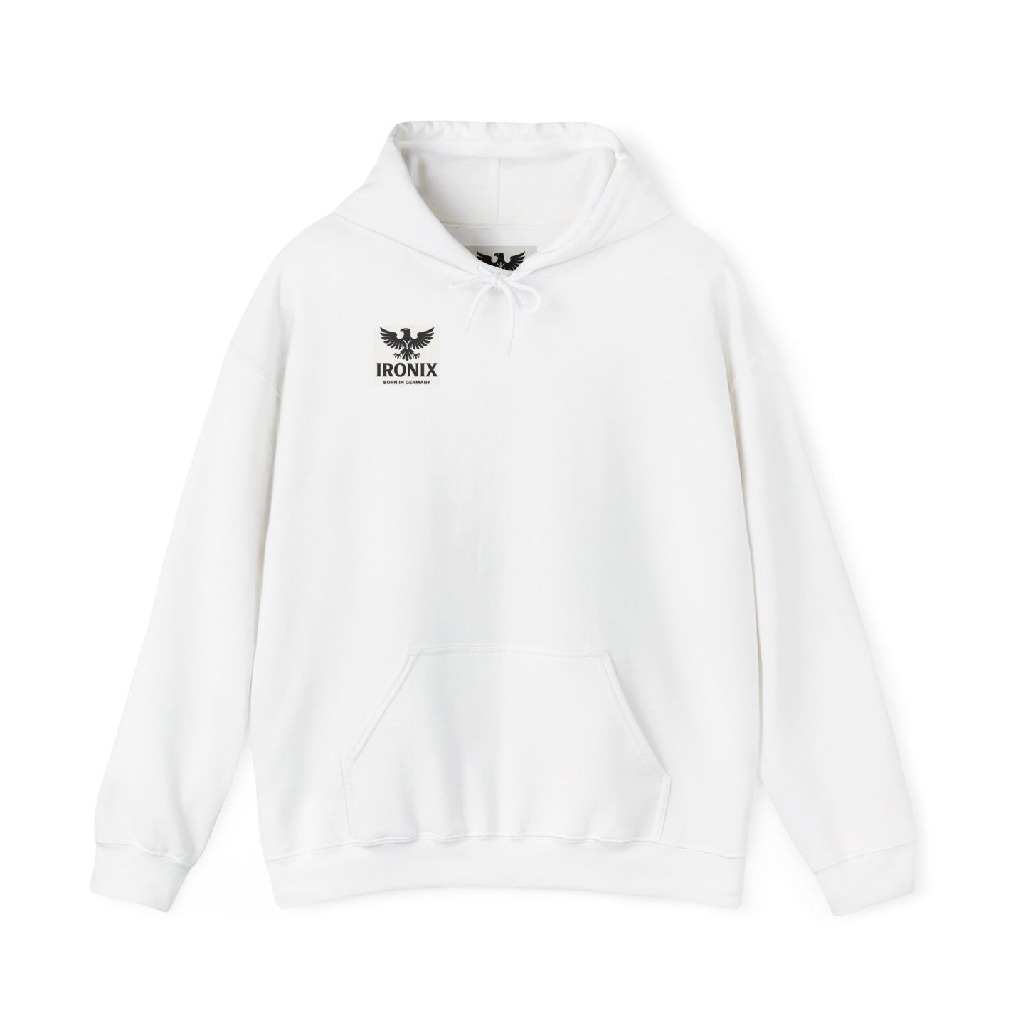 Deutscher Adler Hoodie | Unisex Heavy Blend™ Kapuzenpullover Schwarz-Rot-Gold