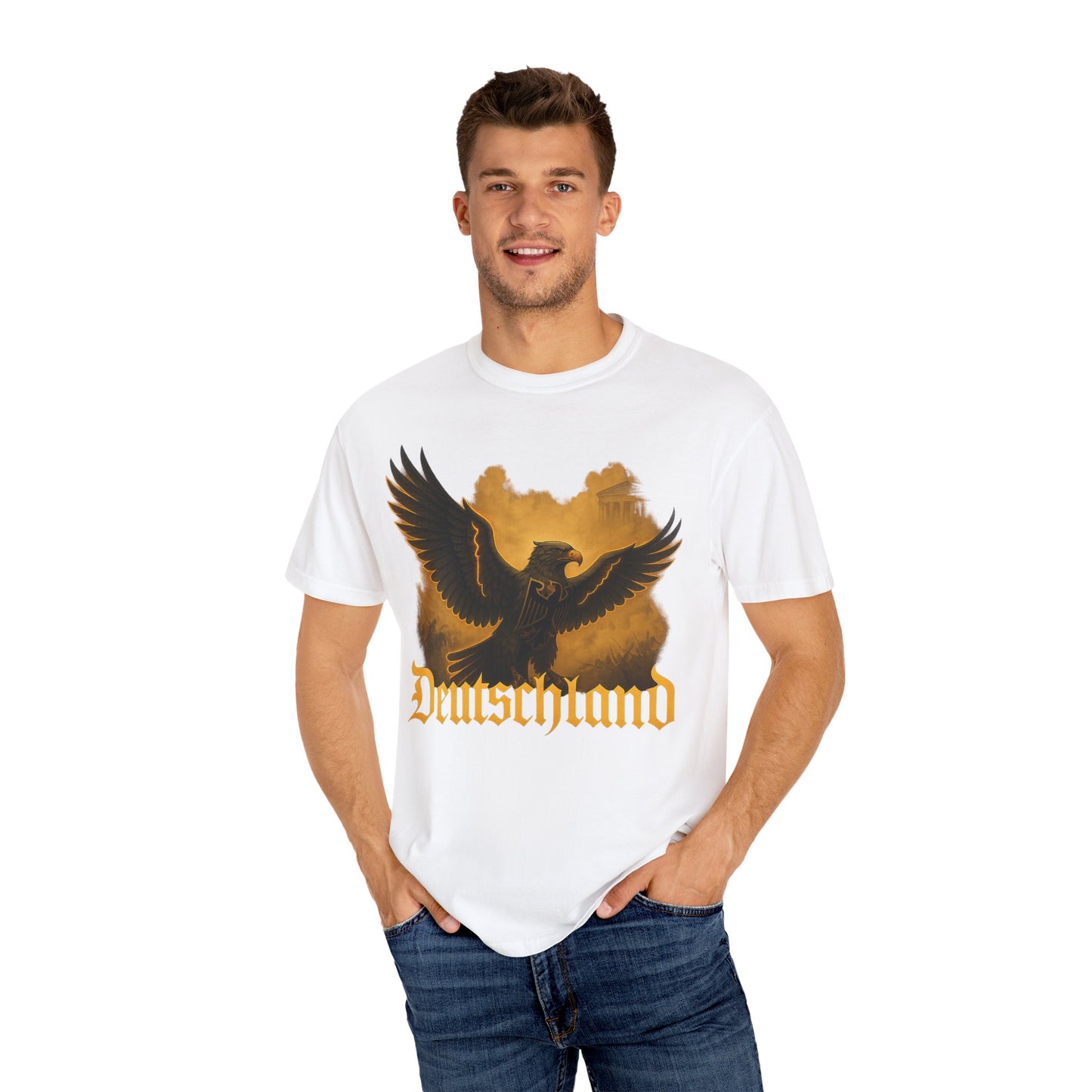 Deutschland Adler T-Shirt | Symbol für Stärke & Herkunft | Vintage Look | Unisex