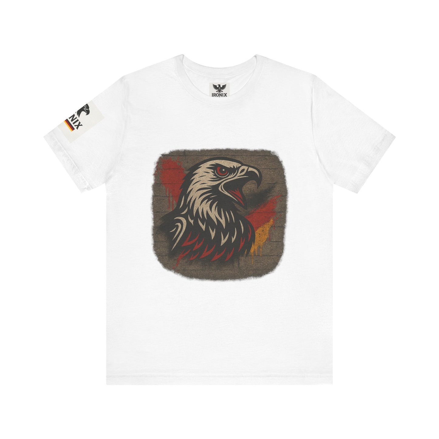 Eagle Graphic Tee | Unisex Jersey Short Sleeve T-Shirt mit Adlerkopf – Animal & Adventure Design