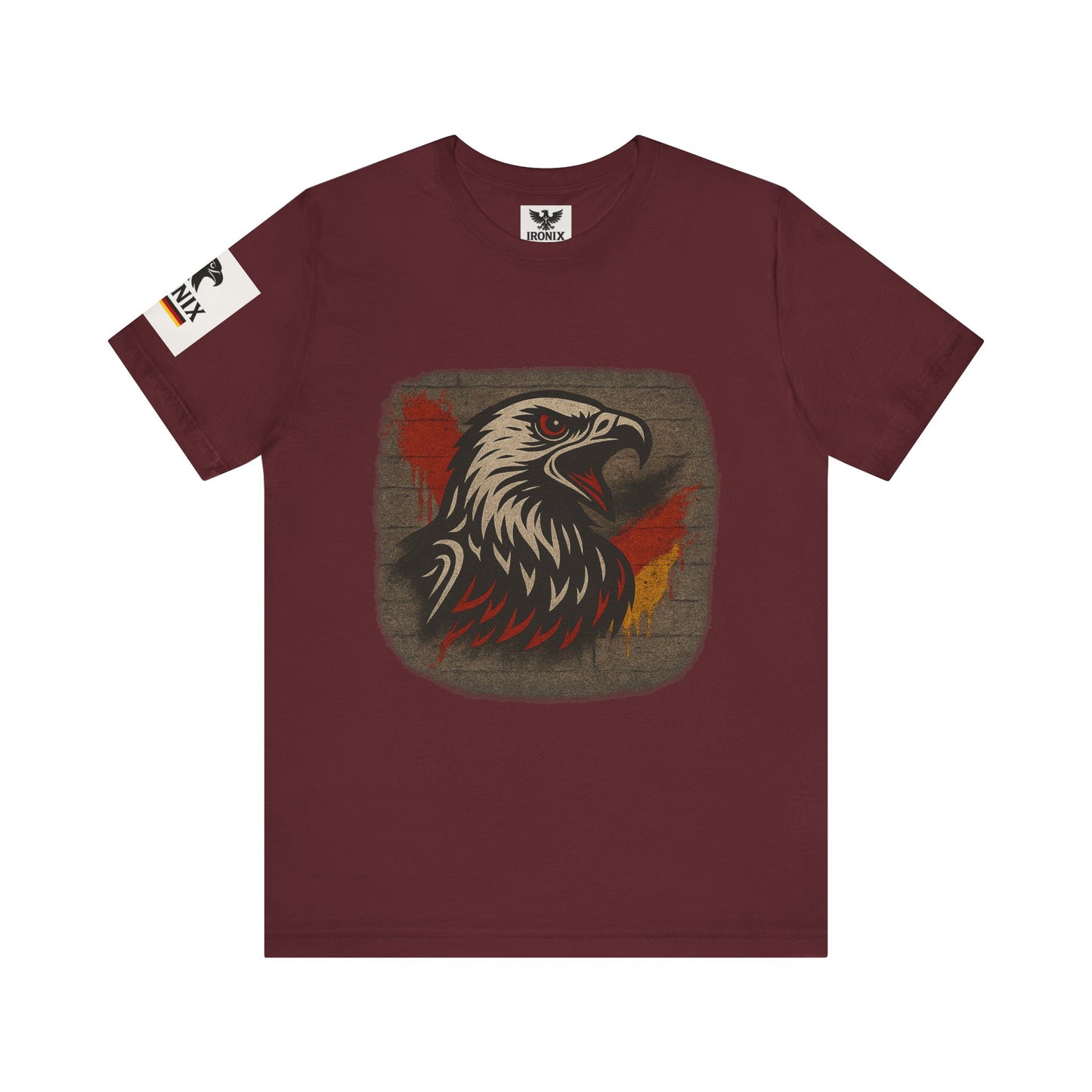 Eagle Graphic Tee | Unisex Jersey Short Sleeve T-Shirt mit Adlerkopf – Animal & Adventure Design