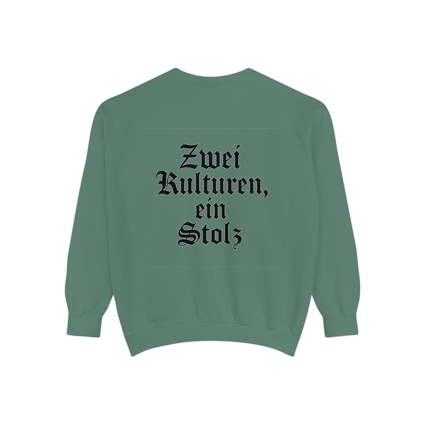 Deutsch-Türkische Freundschaft Sweatshirt – Zwei Kulturen, ein Stolz | Unisex Pullover mit Adler & Halbmond | Statement Sweater, Geschenkidee