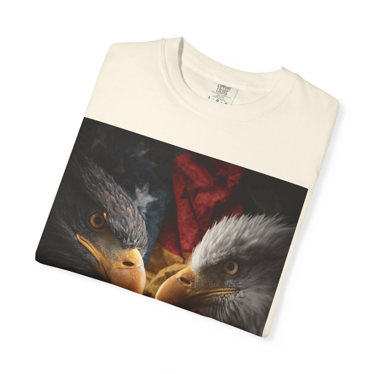 Deutsch-Amerikanische Freundschaft T-Shirt | Adler-Motiv in alter deutscher Schrift | Unisex Graphic Tee, Geschenk für Patrioten, 4th of July & Tag der Deutschen Einheit