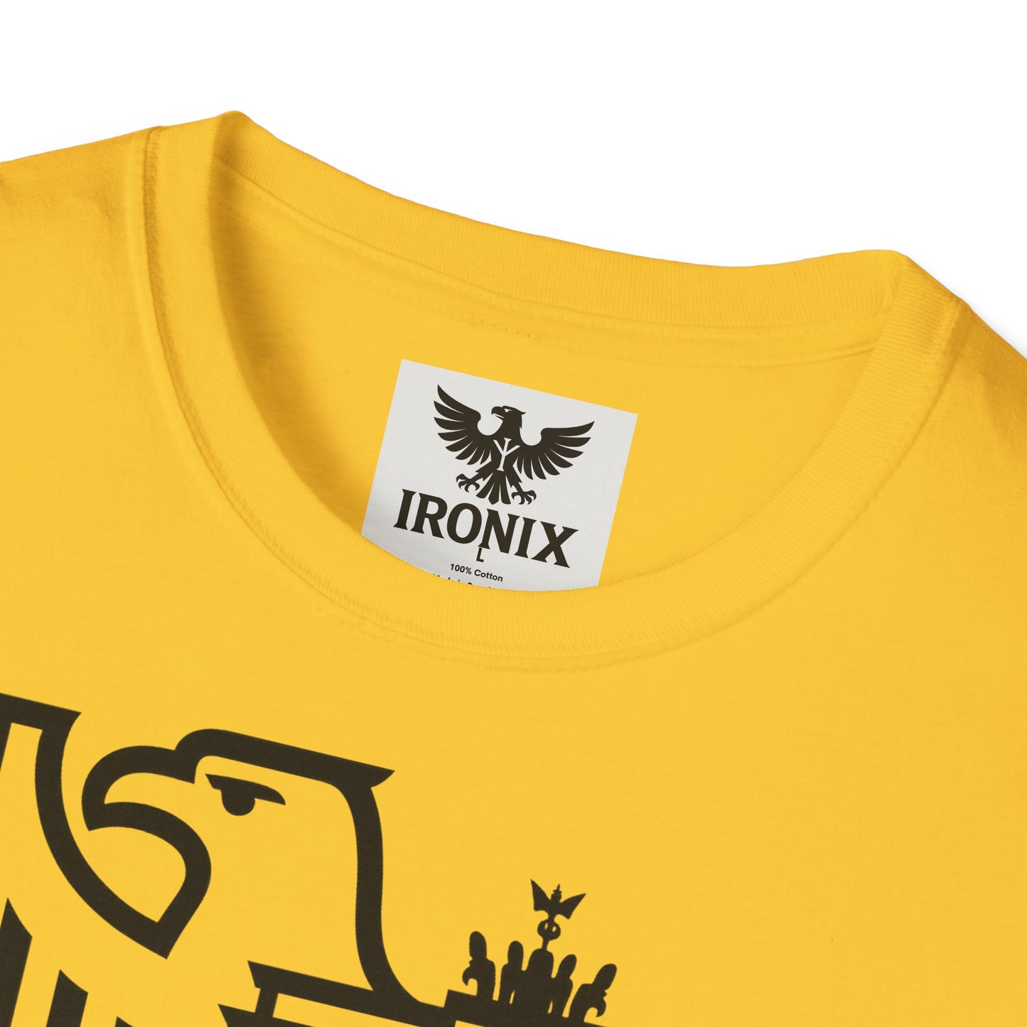 Berlin Adler T-Shirt | Unisex Softstyle Tee mit Brandenburger Tor