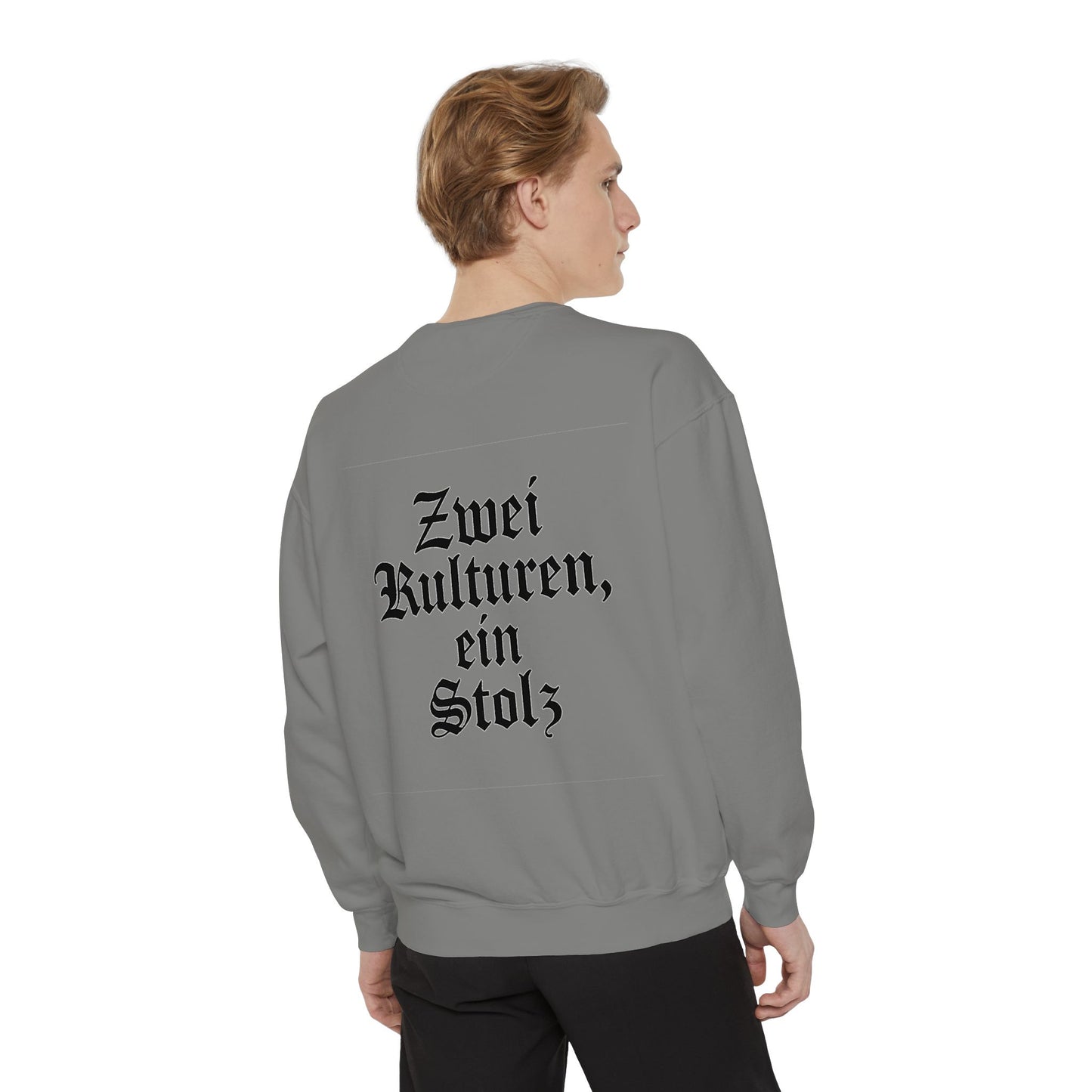 Deutsch-Türkische Freundschaft Sweatshirt – Zwei Kulturen, ein Stolz | Unisex Pullover mit Adler & Halbmond | Statement Sweater, Geschenkidee