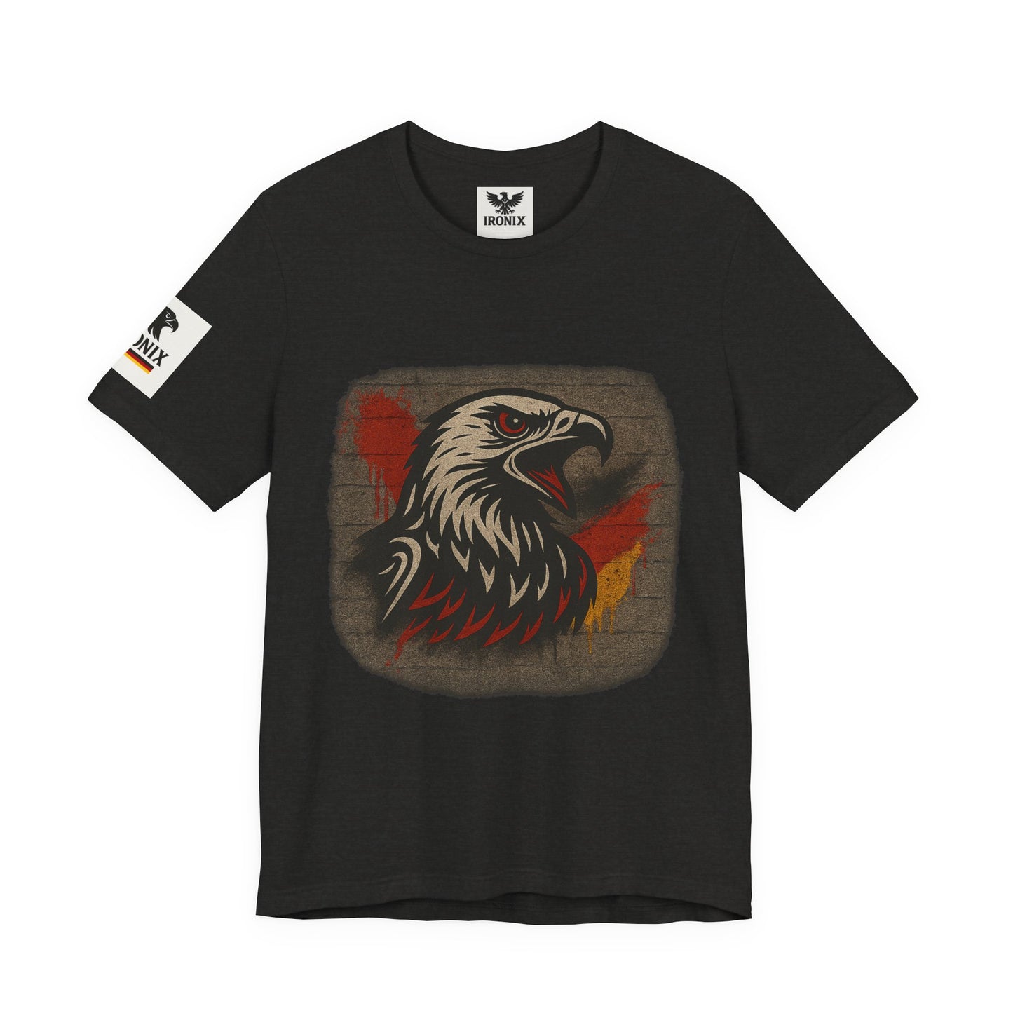 Eagle Graphic Tee | Unisex Jersey Short Sleeve T-Shirt mit Adlerkopf – Animal & Adventure Design