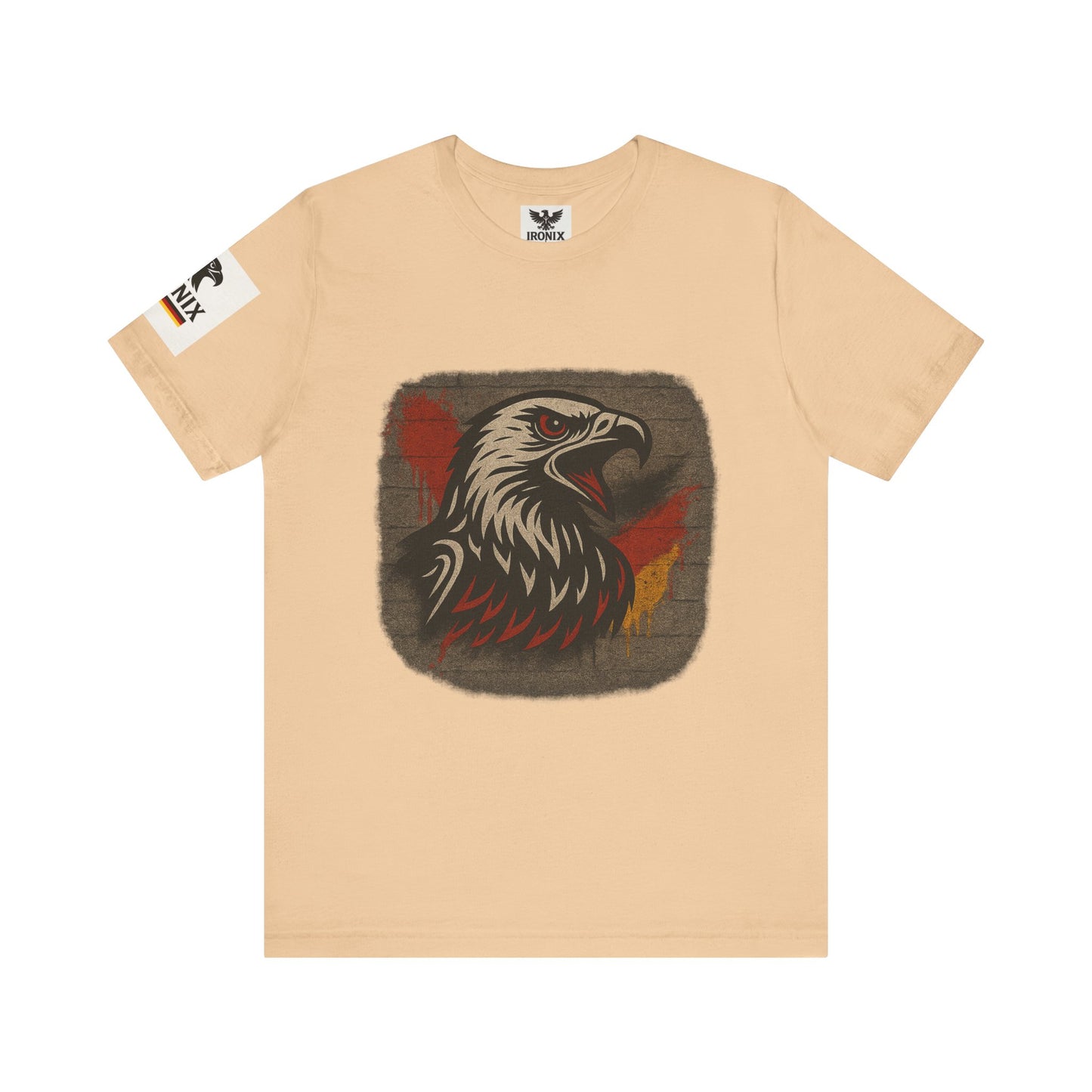 Eagle Graphic Tee | Unisex Jersey Short Sleeve T-Shirt mit Adlerkopf – Animal & Adventure Design