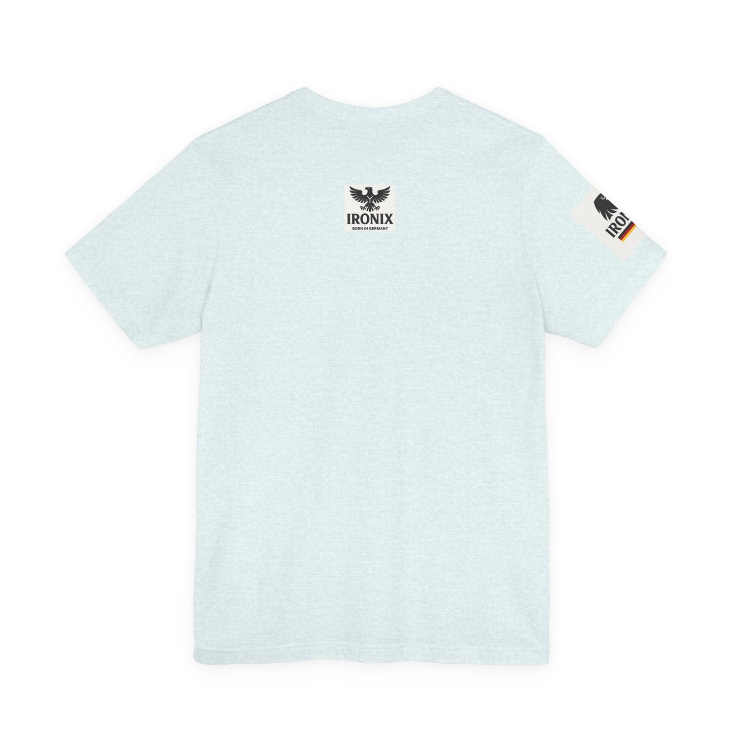 Deutscher Adler T-Shirt | Unisex Jersey Tee Schwarz-Rot-Gold