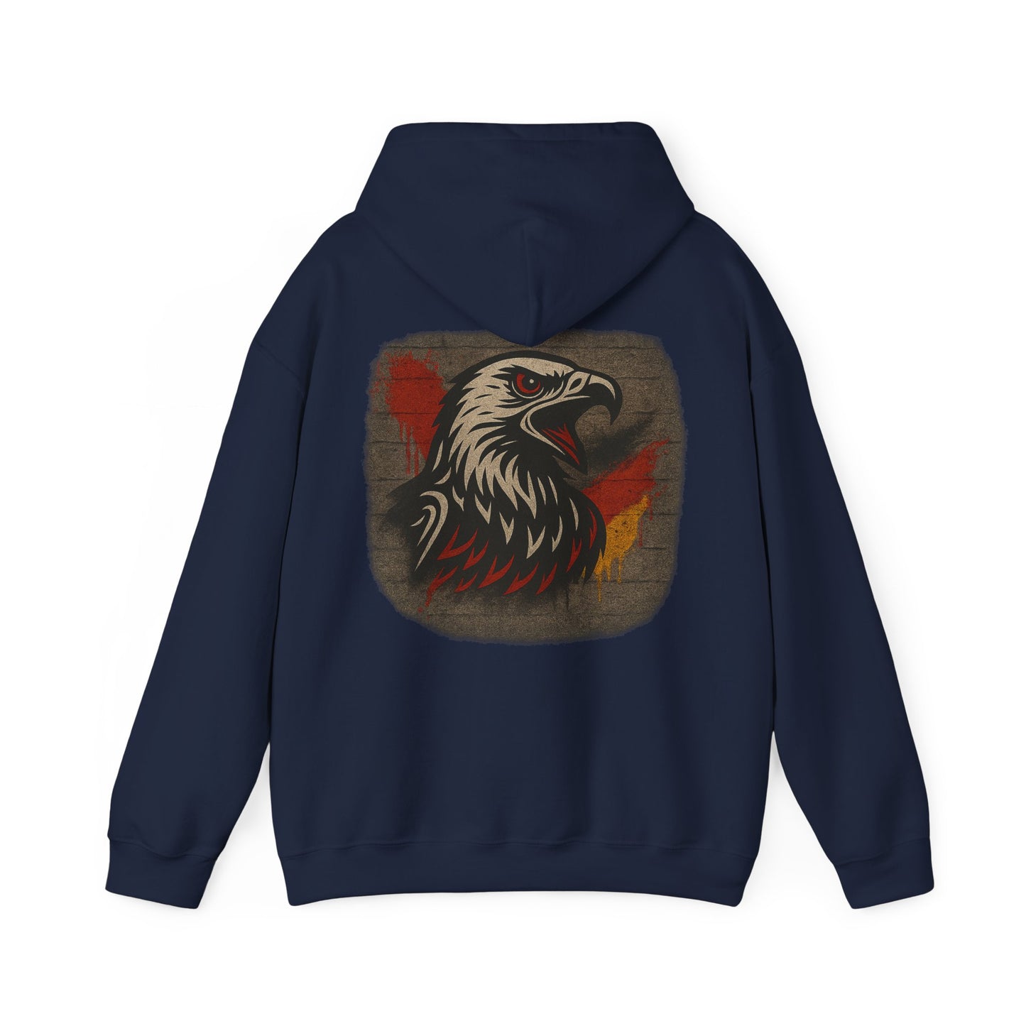 Eagle Graphic Hoodie | Unisex Heavy Blend™ Hoodie mit Adlerkopf – Nature & Adventure Design