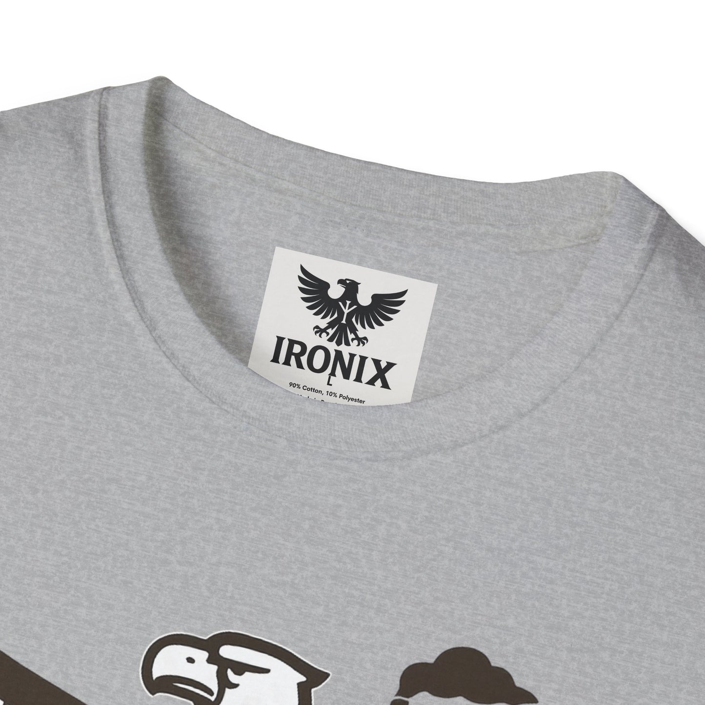 Eagle Graphic T-Shirt – Made in Germany Adler | Unisex Softstyle T-Shirt im Industrial-Vintage-Stil