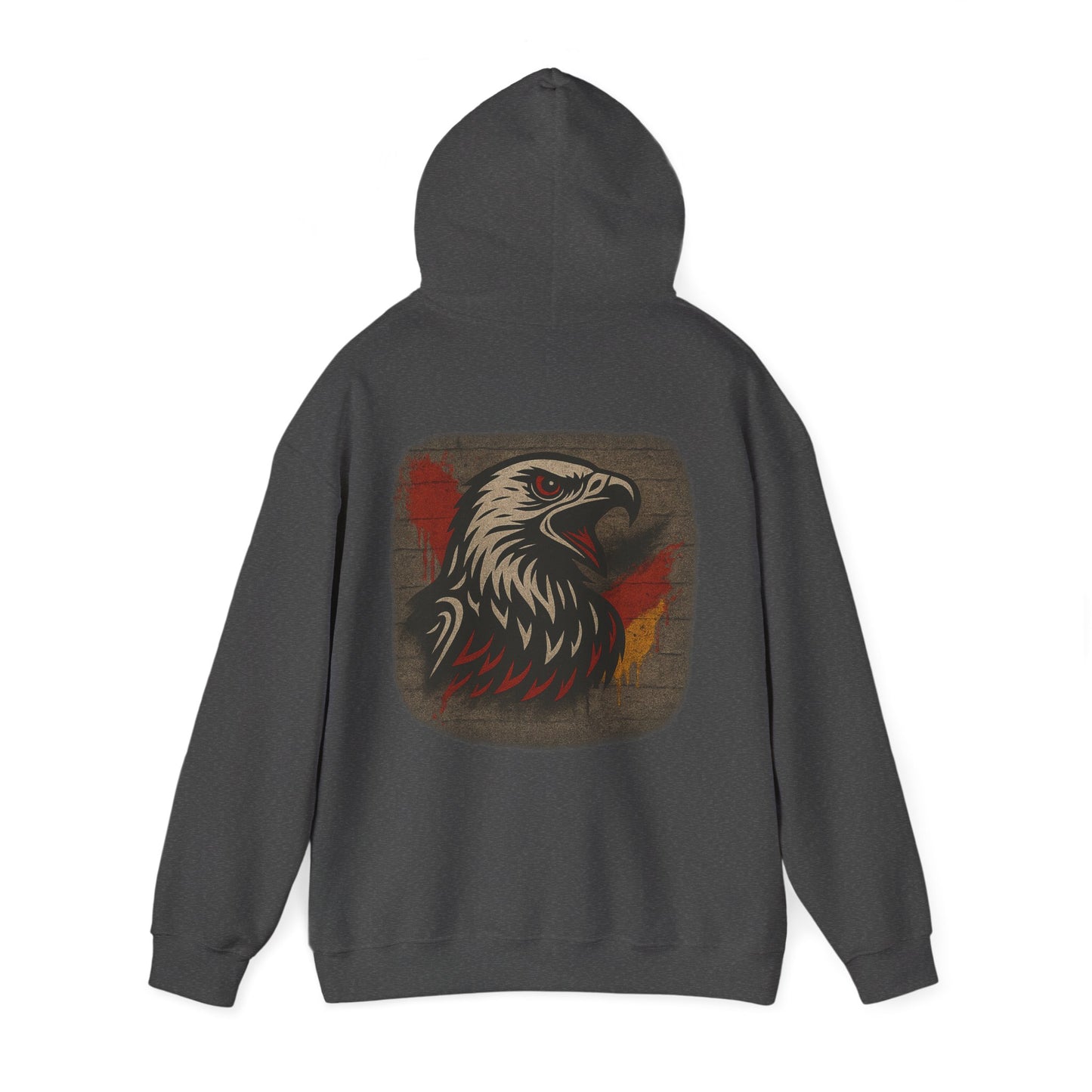 Eagle Graphic Hoodie | Unisex Heavy Blend™ Hoodie mit Adlerkopf – Nature & Adventure Design