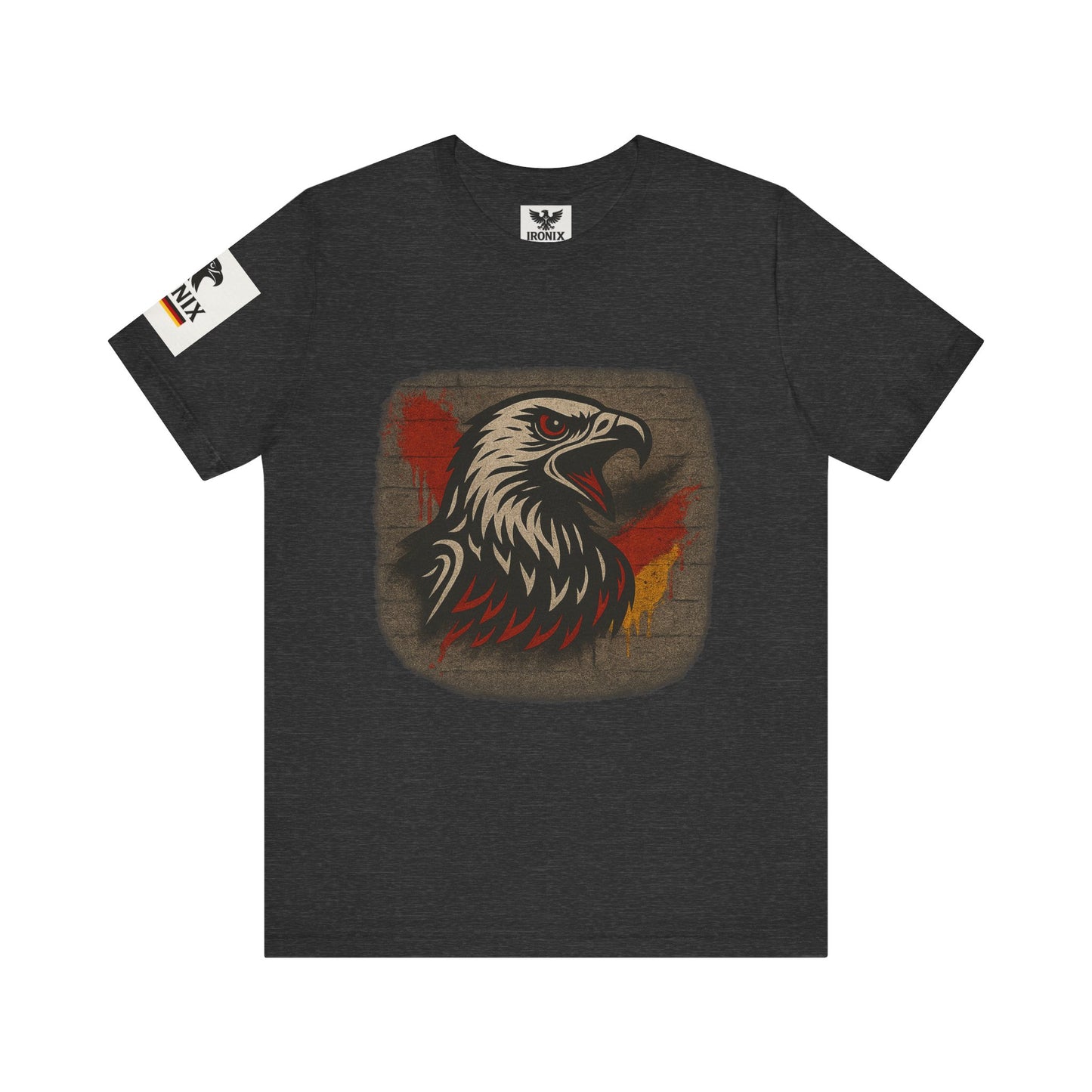 Eagle Graphic Tee | Unisex Jersey Short Sleeve T-Shirt mit Adlerkopf – Animal & Adventure Design