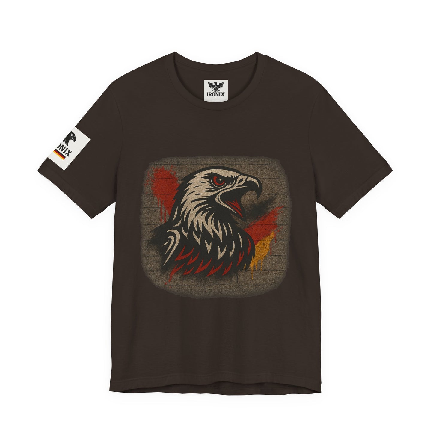 Eagle Graphic Tee | Unisex Jersey Short Sleeve T-Shirt mit Adlerkopf – Animal & Adventure Design