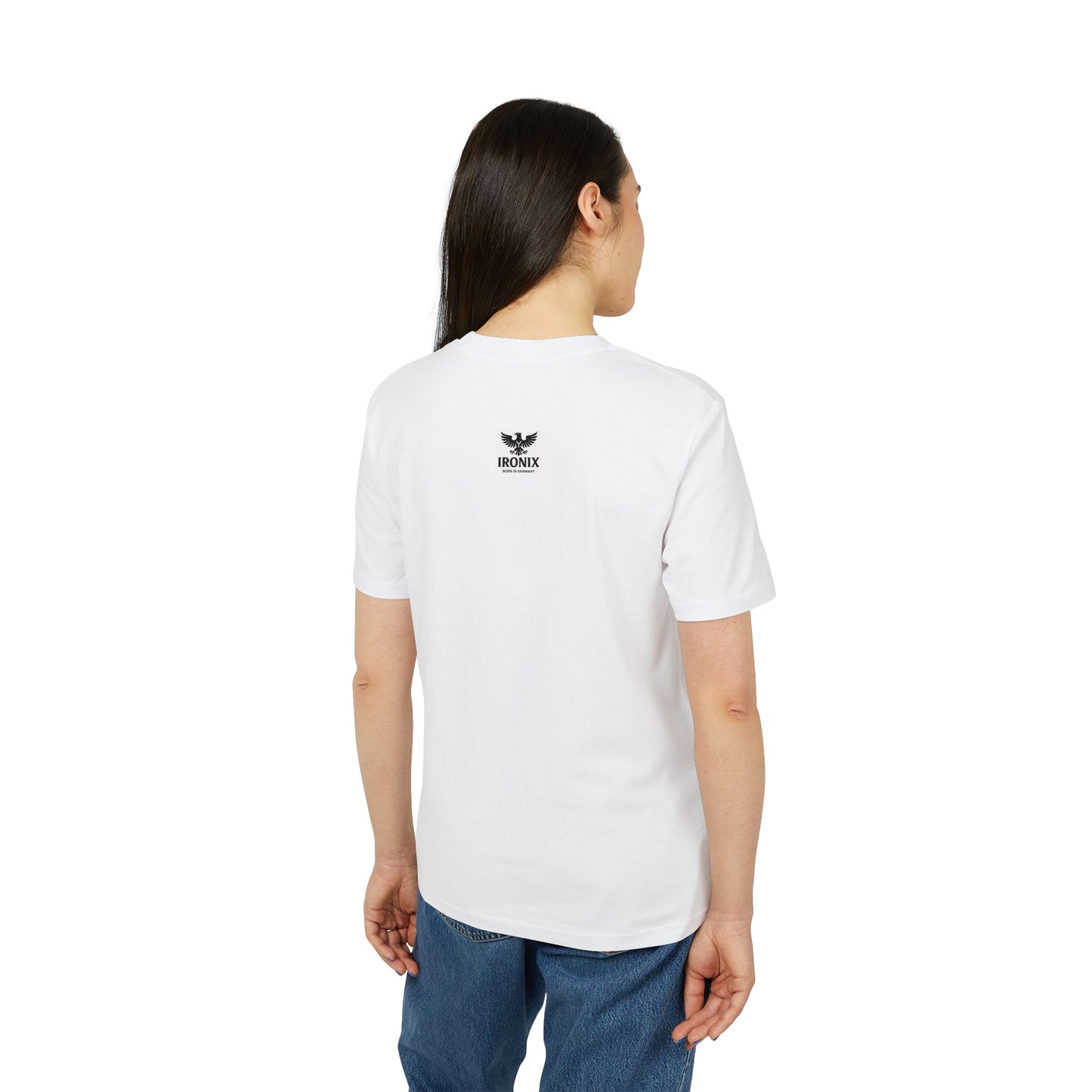 Edgy Graphic T-Shirt | Unisex Casual Wear mit schwarzem Adler – Modernes Streetwear-Design