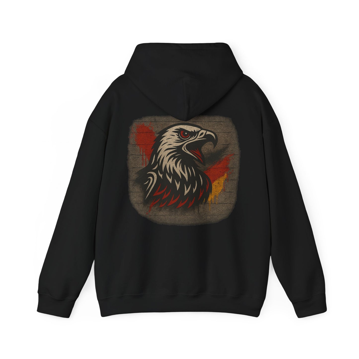 Eagle Graphic Hoodie | Unisex Heavy Blend™ Hoodie mit Adlerkopf – Nature & Adventure Design