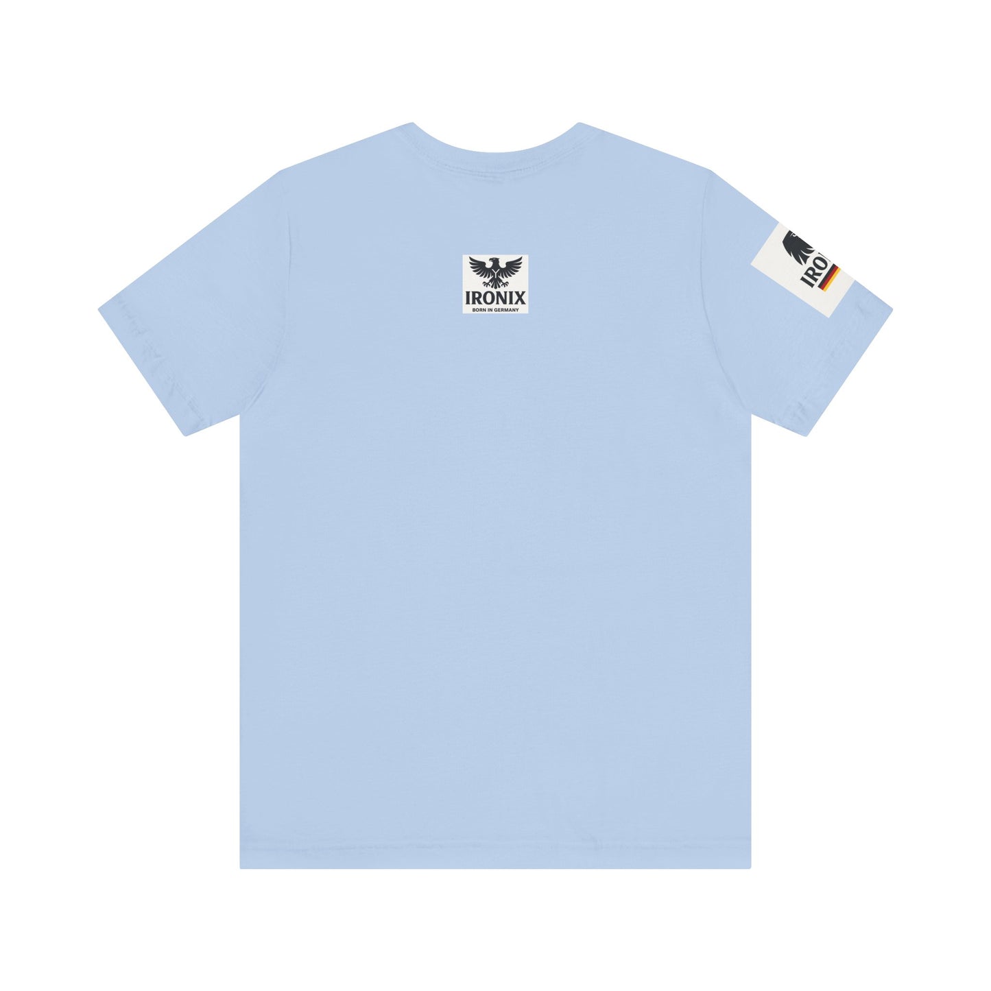 Deutscher Adler T-Shirt | Unisex Jersey Tee Schwarz-Rot-Gold