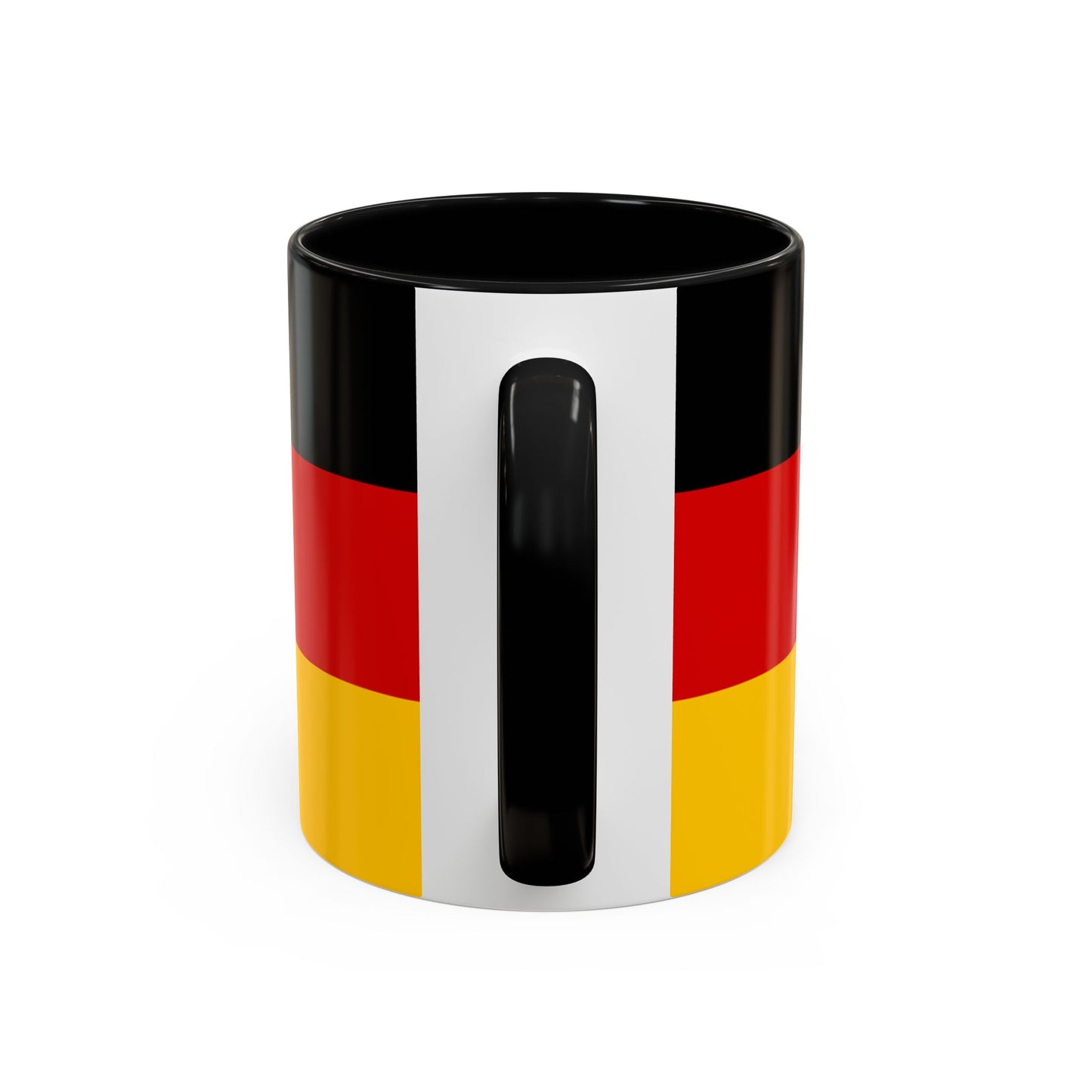 Deutschland Flagge Akzent Kaffeetasse – 11 & 15oz – Perfekt für Oktoberfest & Feierlichkeiten 🇩🇪☕