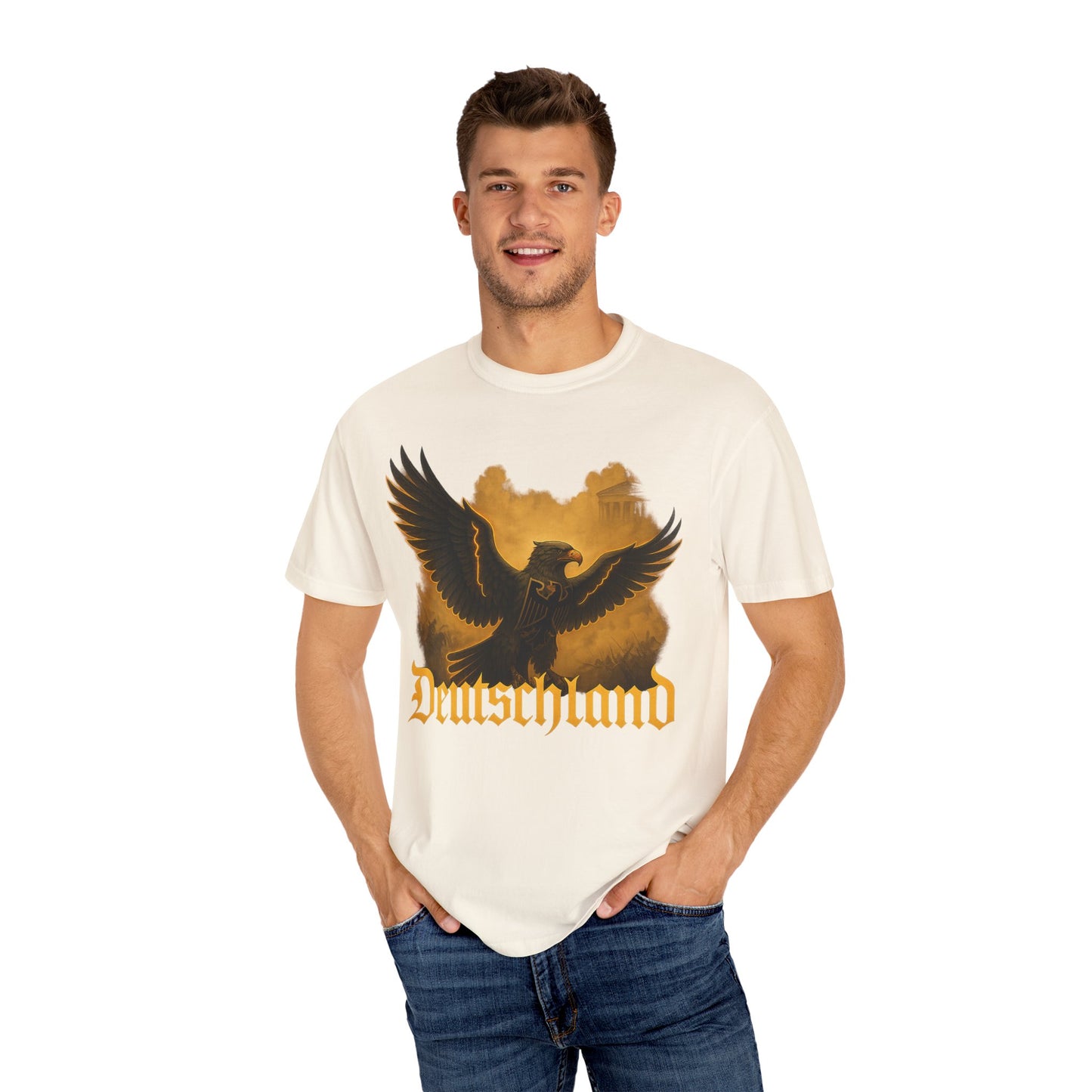 Deutschland Adler T-Shirt | Symbol für Stärke & Herkunft | Vintage Look | Unisex