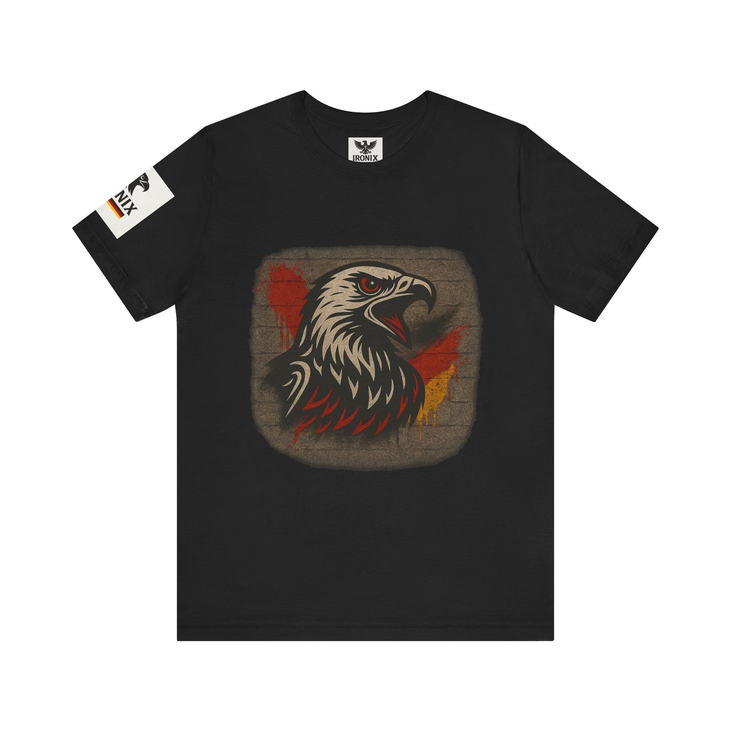 Eagle Graphic Tee | Unisex Jersey Short Sleeve T-Shirt mit Adlerkopf – Animal & Adventure Design