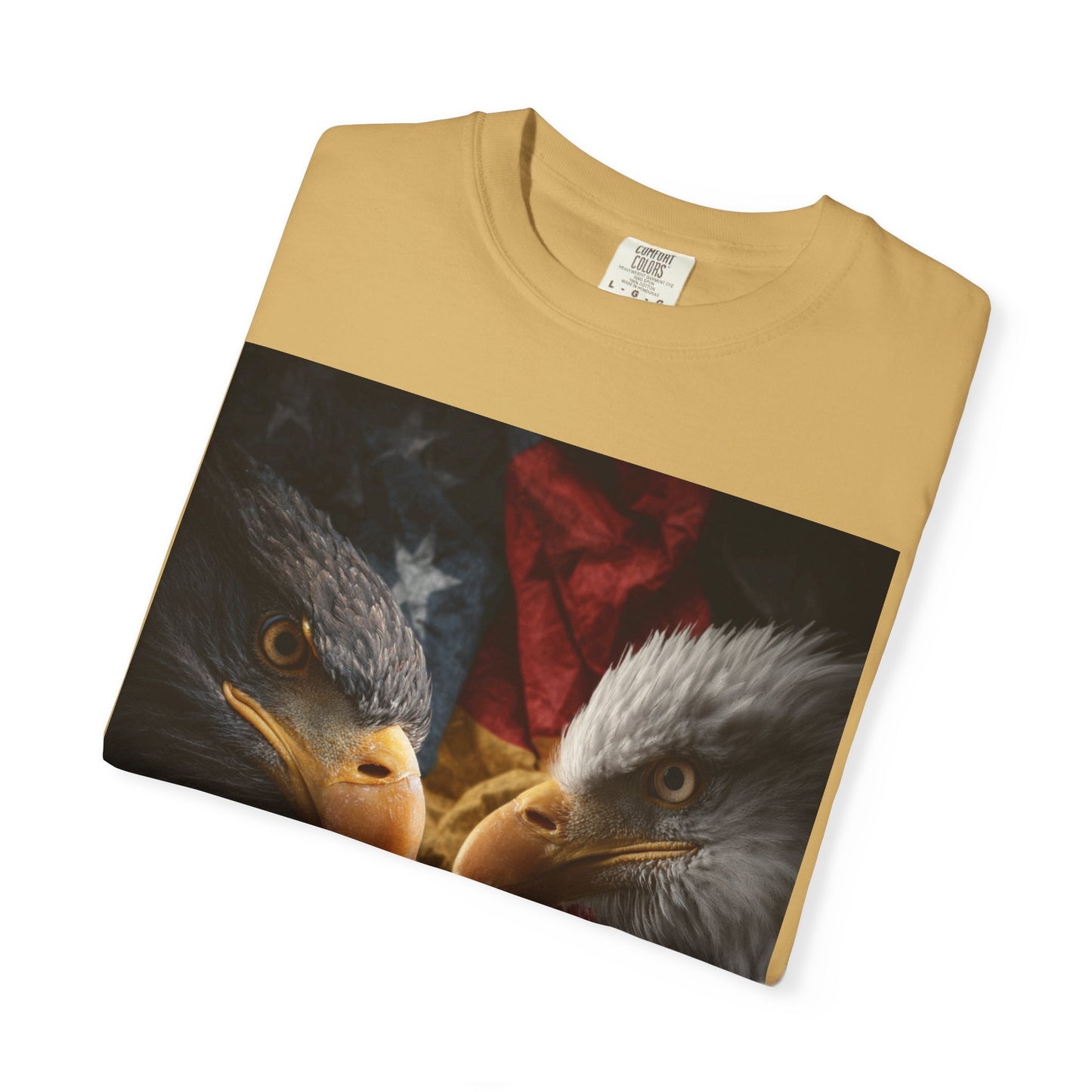 Deutsch-Amerikanische Freundschaft T-Shirt | Adler-Motiv in alter deutscher Schrift | Unisex Graphic Tee, Geschenk für Patrioten, 4th of July & Tag der Deutschen Einheit
