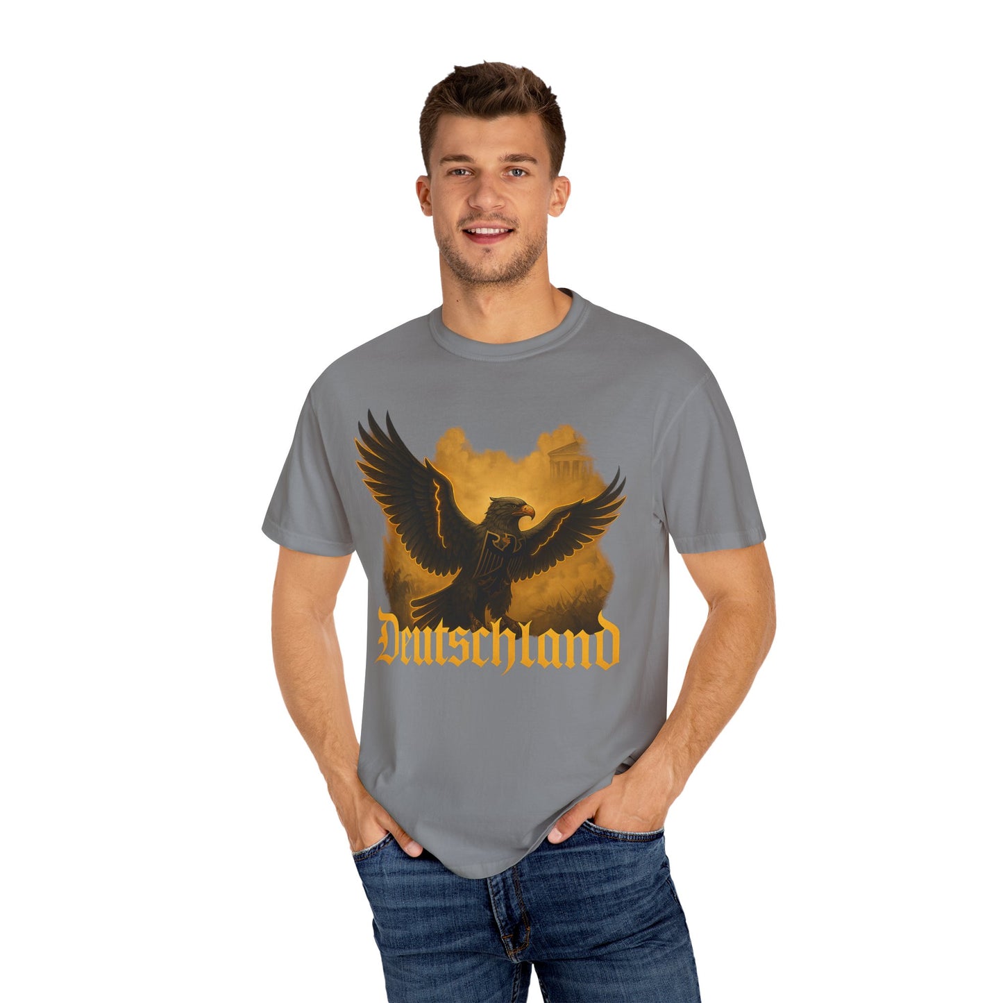 Deutschland Adler T-Shirt | Symbol für Stärke & Herkunft | Vintage Look | Unisex