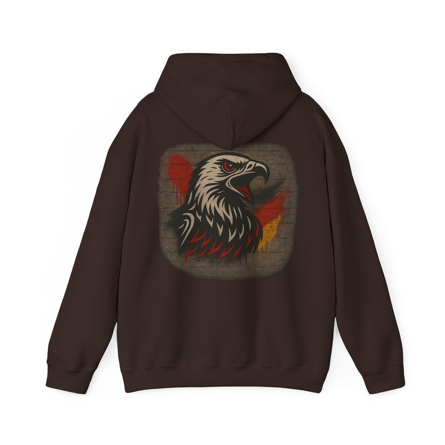 Eagle Graphic Hoodie | Unisex Heavy Blend™ Hoodie mit Adlerkopf – Nature & Adventure Design