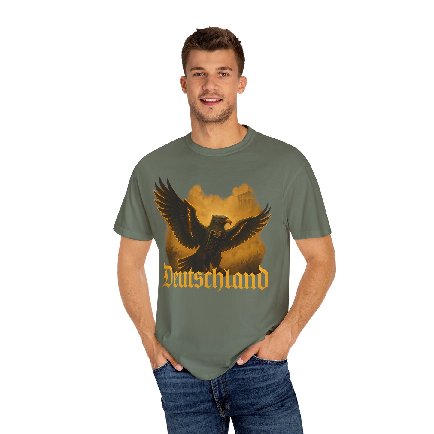 Deutschland Adler T-Shirt | Symbol für Stärke & Herkunft | Vintage Look | Unisex