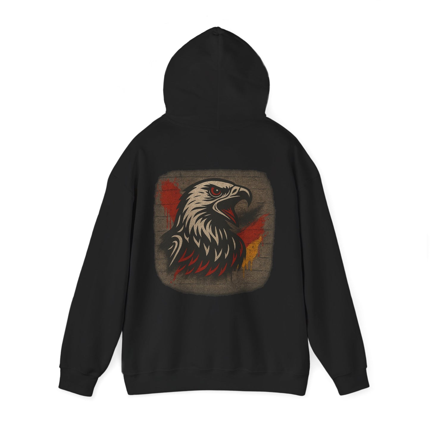 Eagle Graphic Hoodie | Unisex Heavy Blend™ Hoodie mit Adlerkopf – Nature & Adventure Design