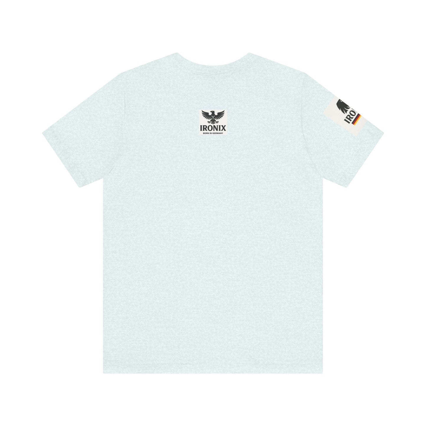 Deutscher Adler T-Shirt | Unisex Jersey Tee Schwarz-Rot-Gold