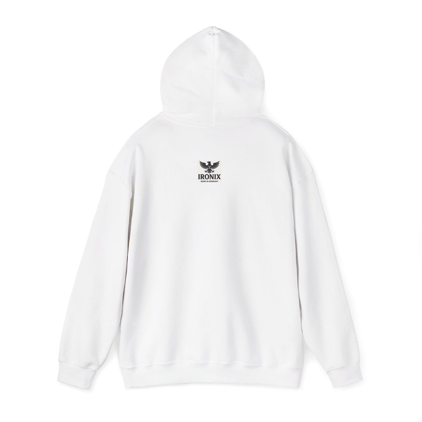 Majestic Black Eagle Hoodie | Unisex Heavy Blend™ Hoodie mit schwarzem Adler – Klassisches Wappen-Design