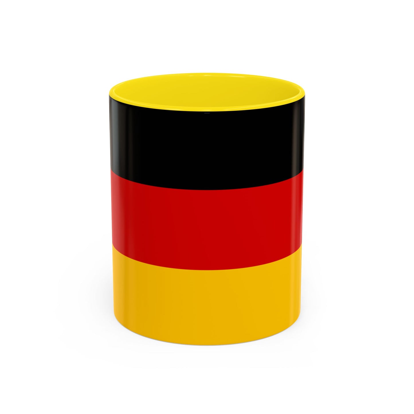 Deutschland Flagge Akzent Kaffeetasse – 11 & 15oz – Perfekt für Oktoberfest & Feierlichkeiten 🇩🇪☕