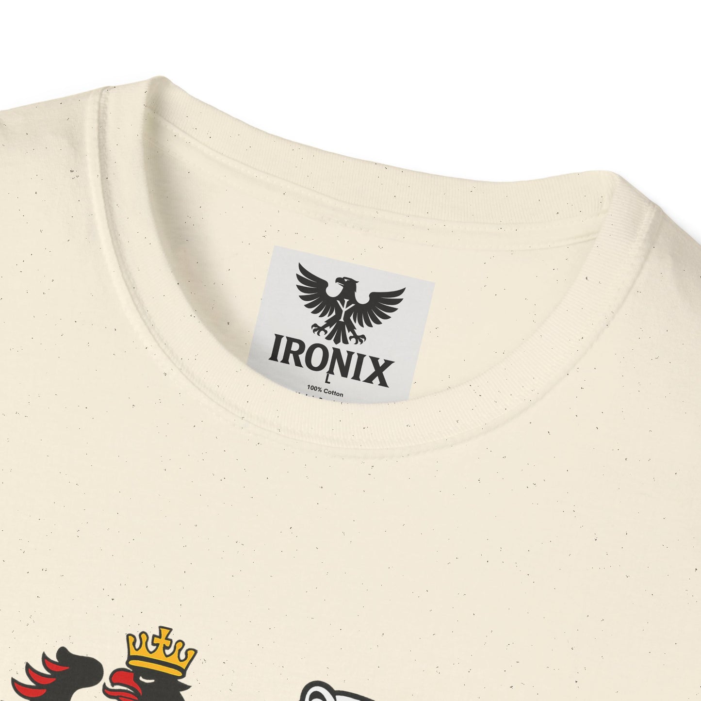 Adler Deutschland T-Shirt | Classic Tee mit Motiv Schwarz-Rot-Gold