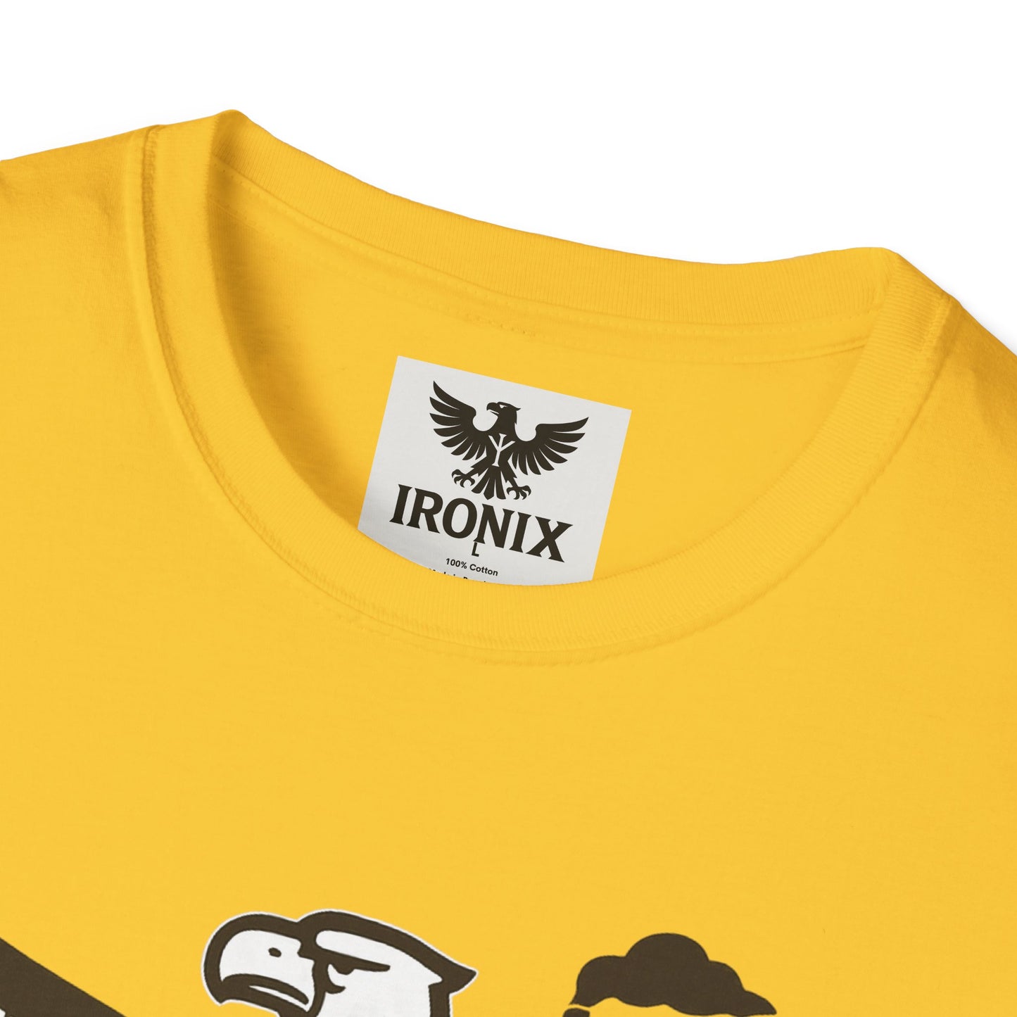 Eagle Graphic T-Shirt – Made in Germany Adler | Unisex Softstyle T-Shirt im Industrial-Vintage-Stil