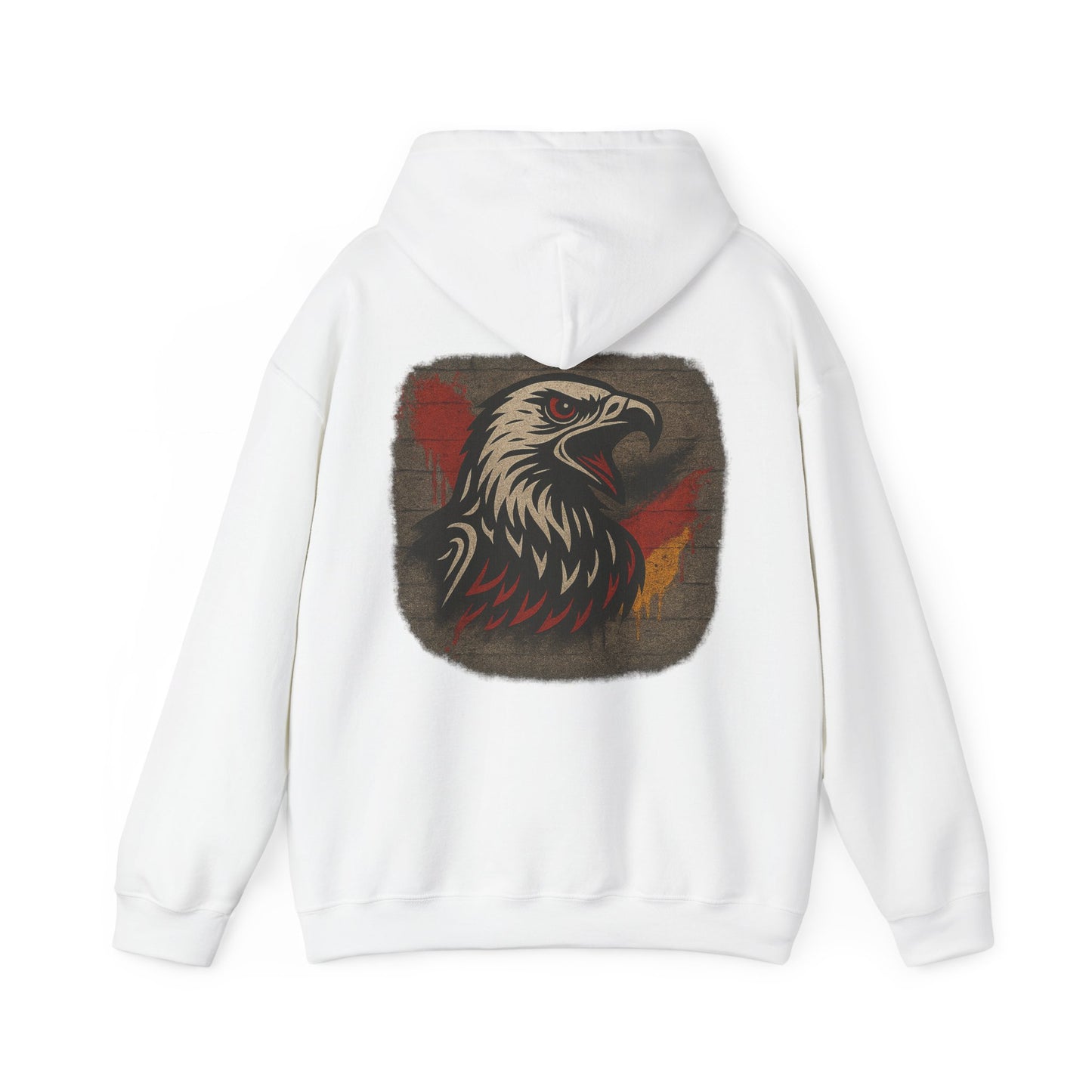 Eagle Graphic Hoodie | Unisex Heavy Blend™ Hoodie mit Adlerkopf – Nature & Adventure Design
