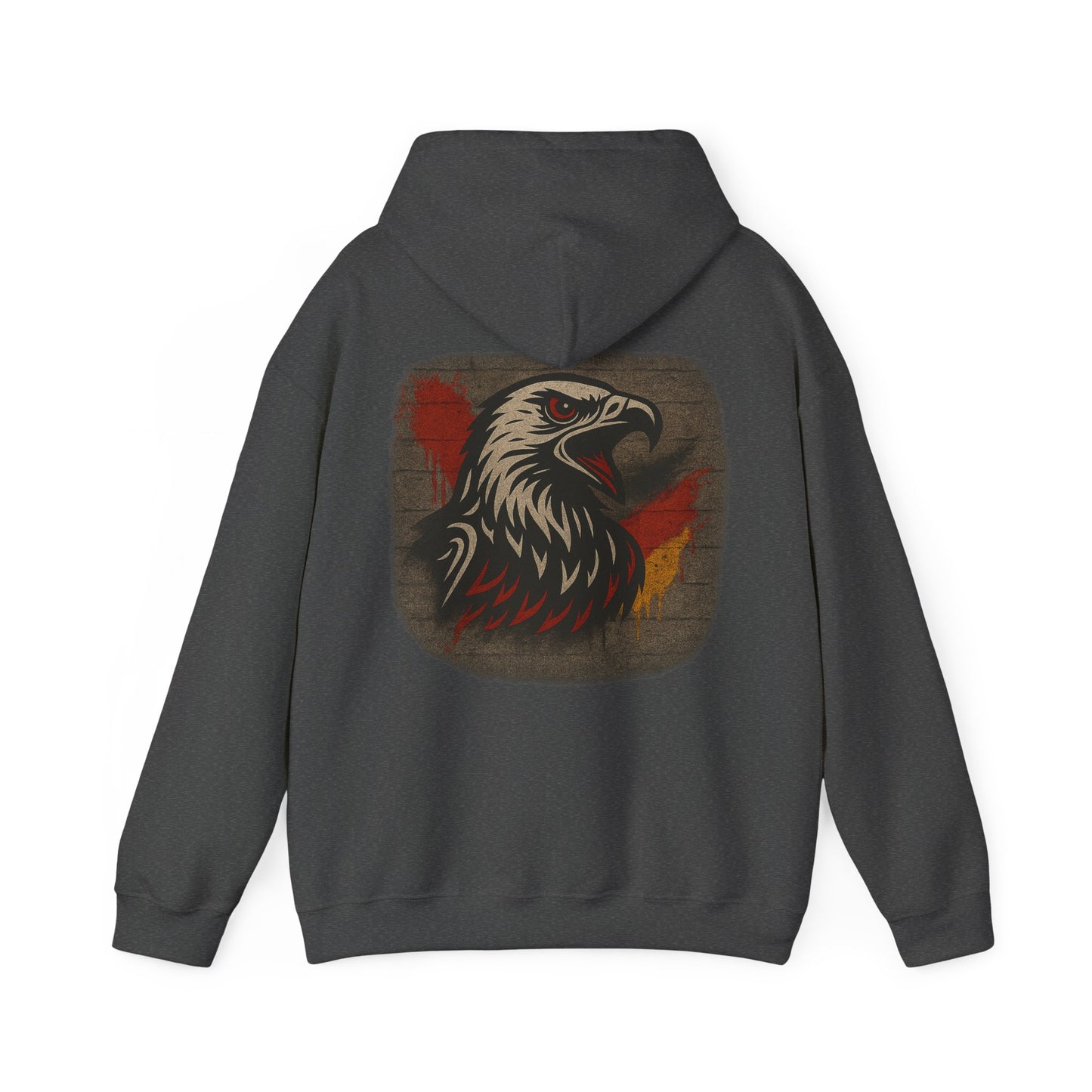 Eagle Graphic Hoodie | Unisex Heavy Blend™ Hoodie mit Adlerkopf – Nature & Adventure Design