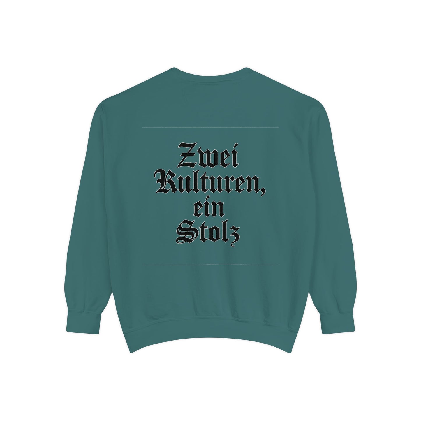 Deutsch-Türkische Freundschaft Sweatshirt – Zwei Kulturen, ein Stolz | Unisex Pullover mit Adler & Halbmond | Statement Sweater, Geschenkidee